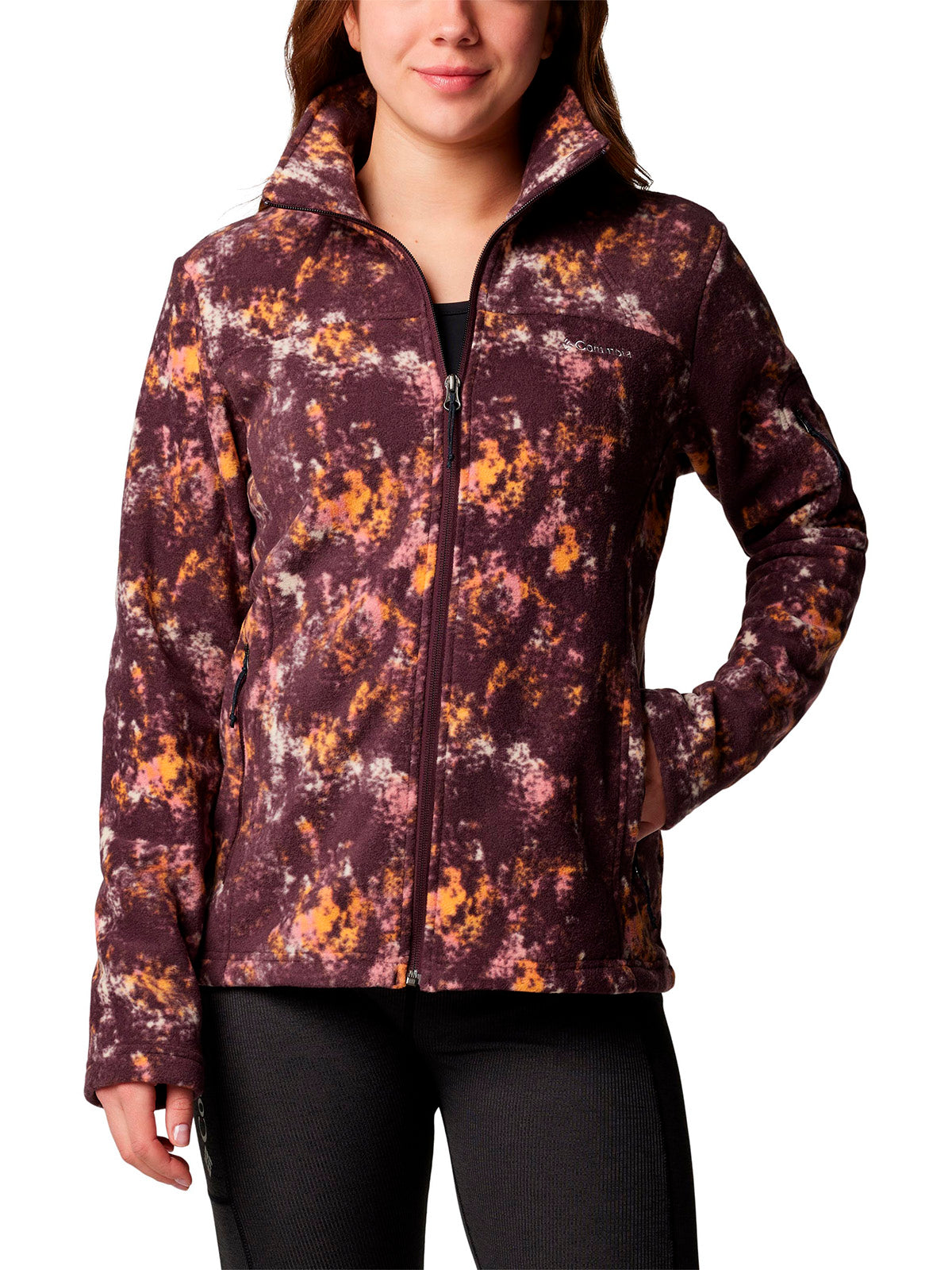 Polar Mujer Fast Trek Print Morado Columbia