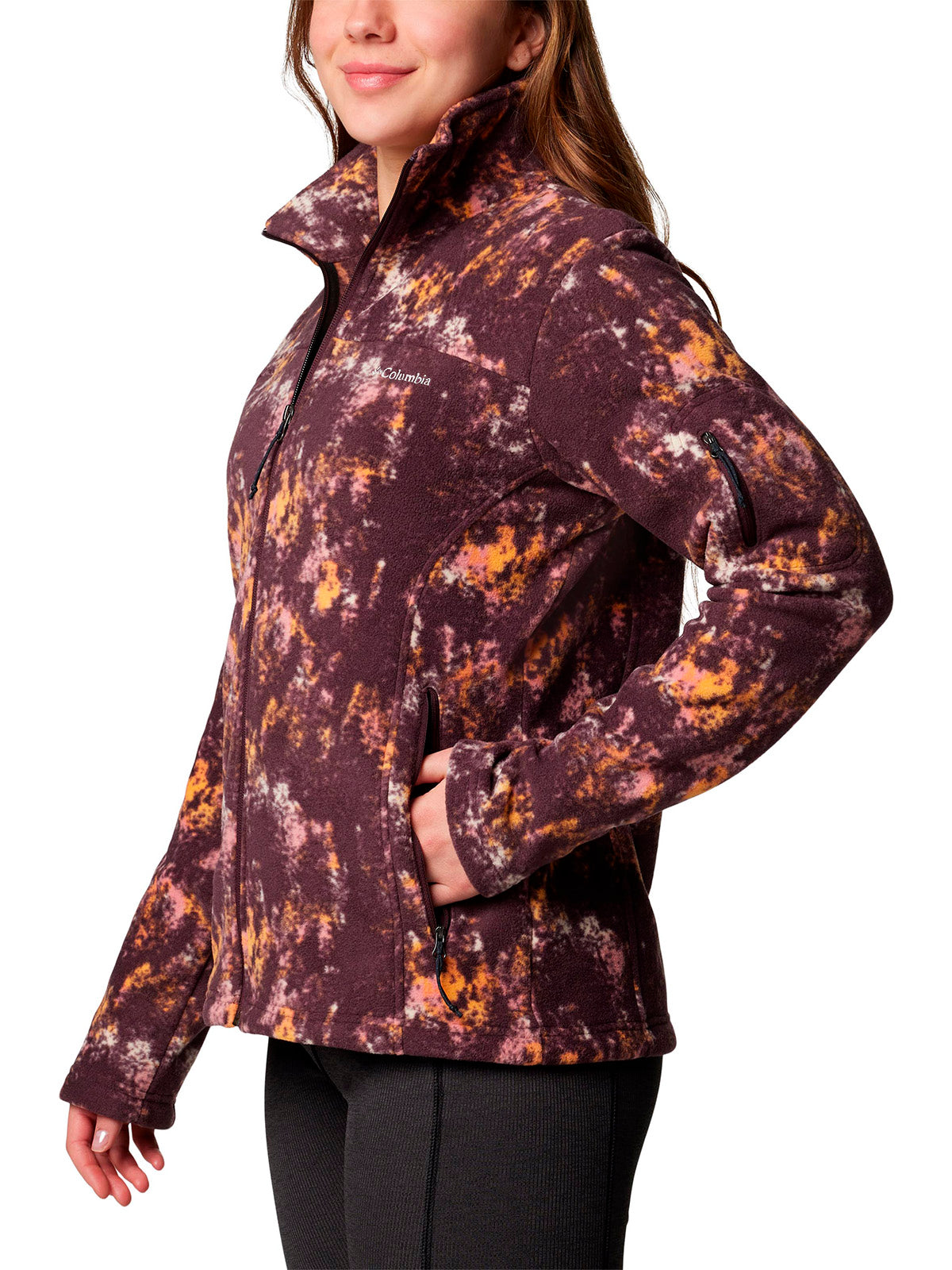 Polar Mujer Fast Trek Print Morado Columbia