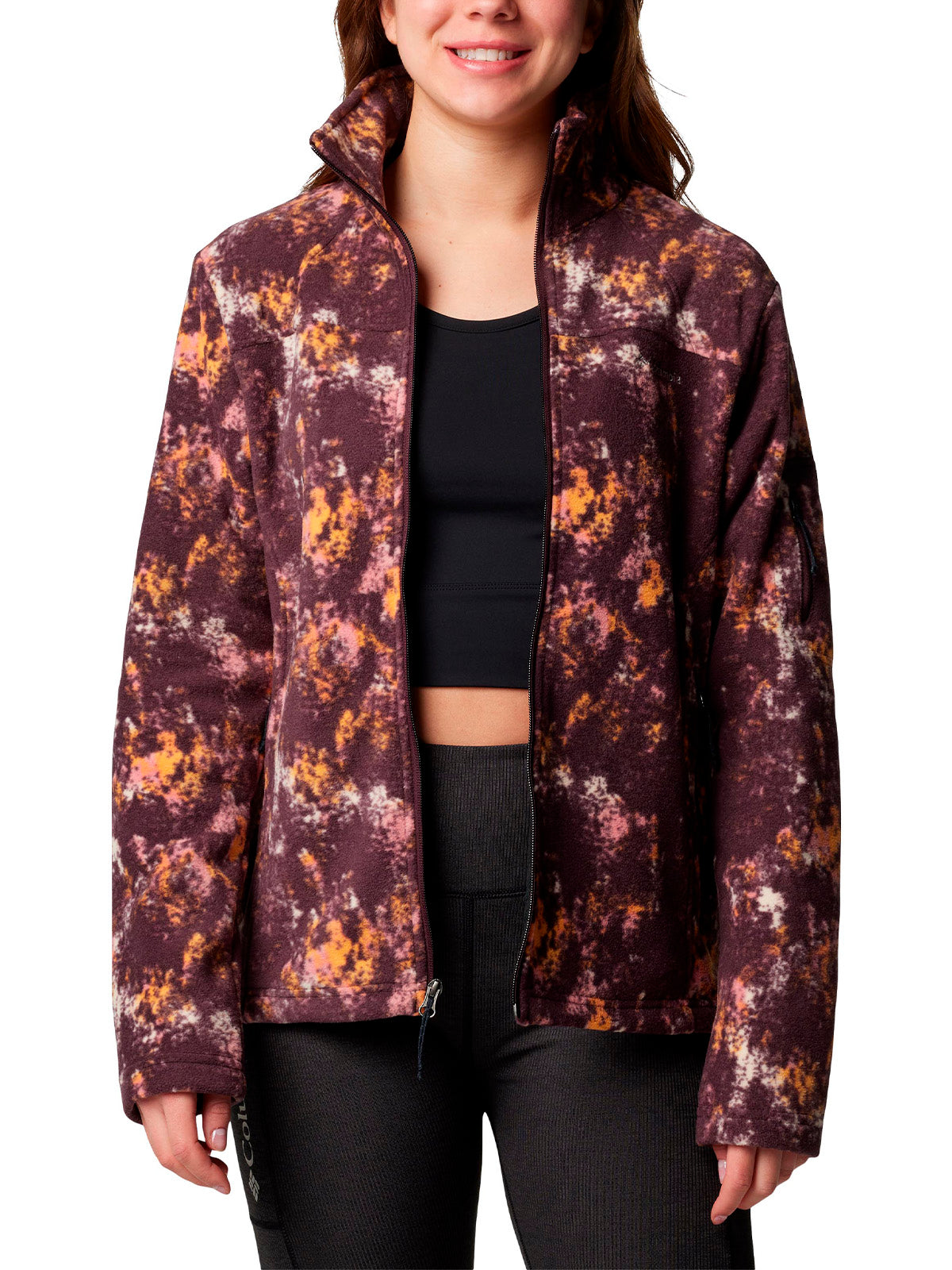 Polar Mujer Fast Trek Print Morado Columbia