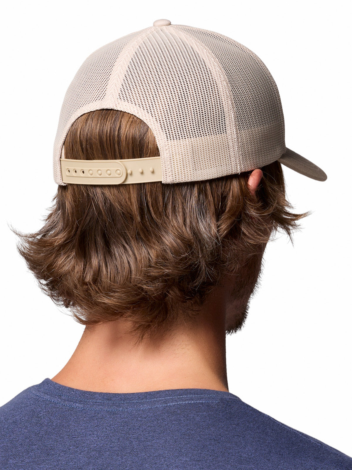 Jockey Unisex Mesh Snap Back Beige Columbia
