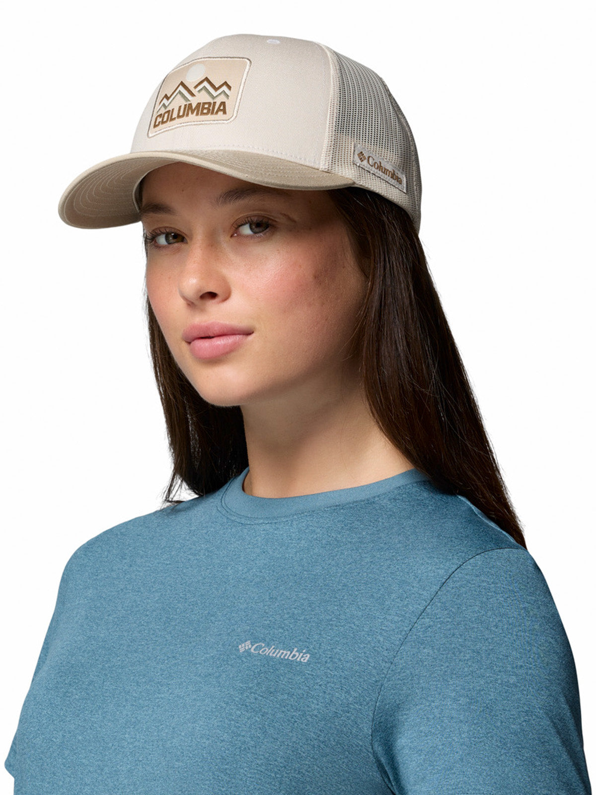 Jockey Unisex Mesh Snap Back Beige Columbia