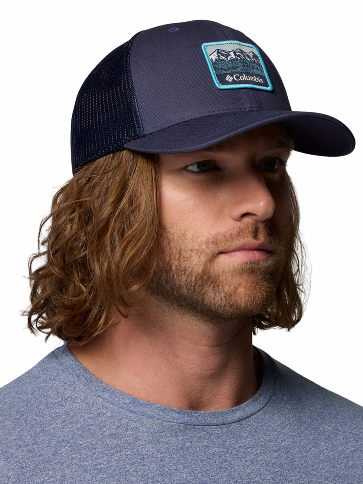 Jockey Unisex Columbia Mesh Snap Azul Columbia