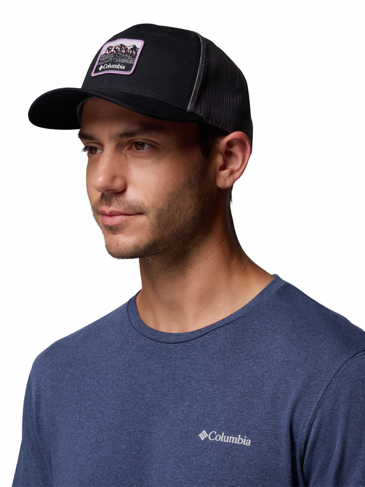 Jockey Unisex Columbia Mesh Snap Negro Columbia