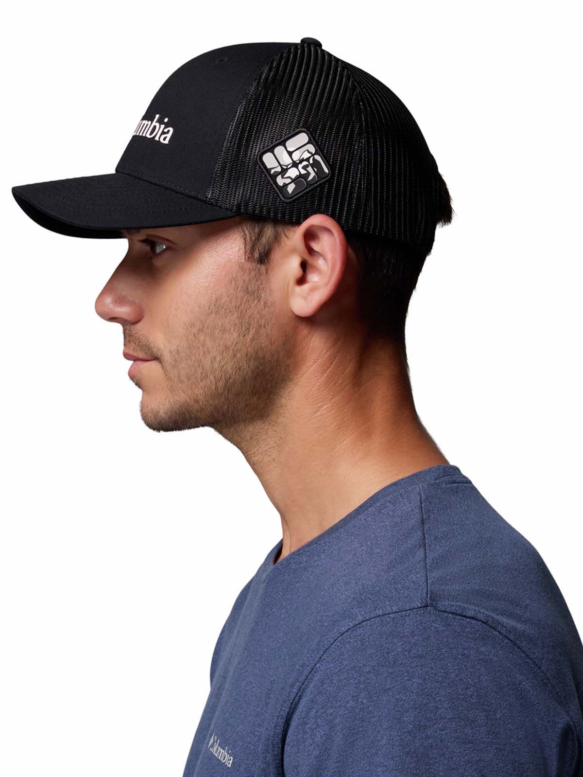 Jockey Unisex Columbia Mesh Snap Negro Columbia