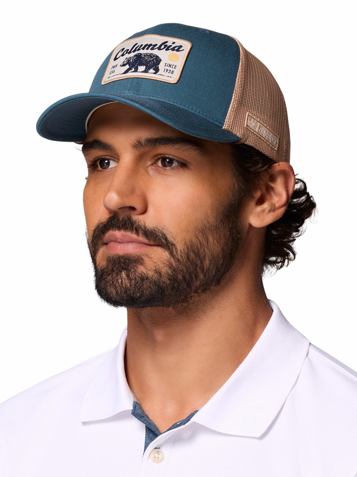 Jockey Unisex Mesh Snap Back Azul Everblue Columbia