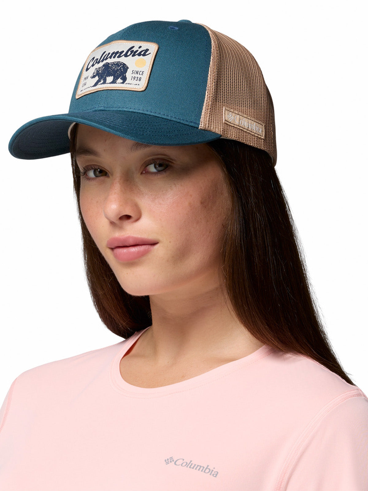 Jockey Unisex Mesh Snap Back Azul Everblue Columbia