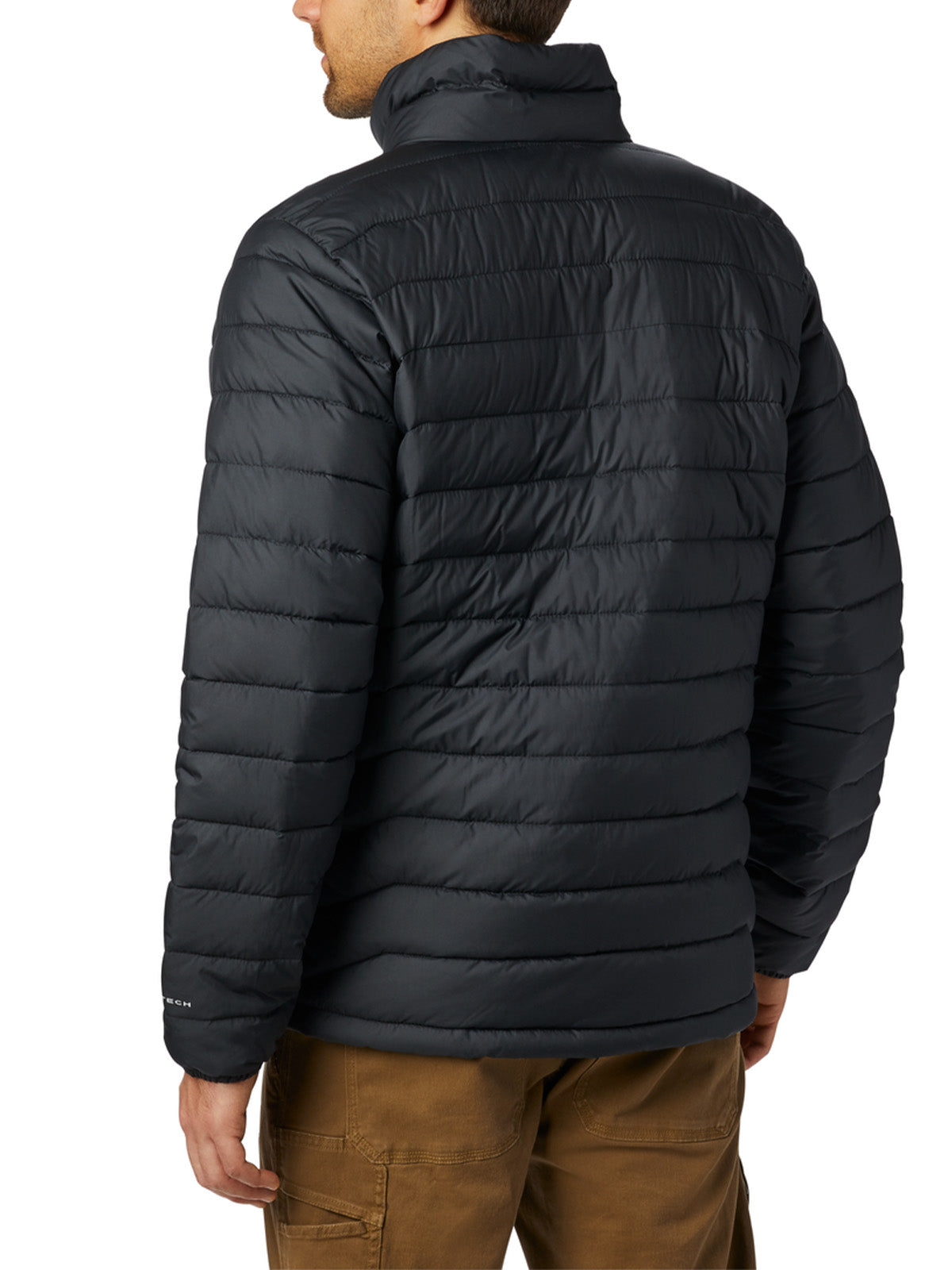 Parka Hombre Powder Lite Negro Columbia