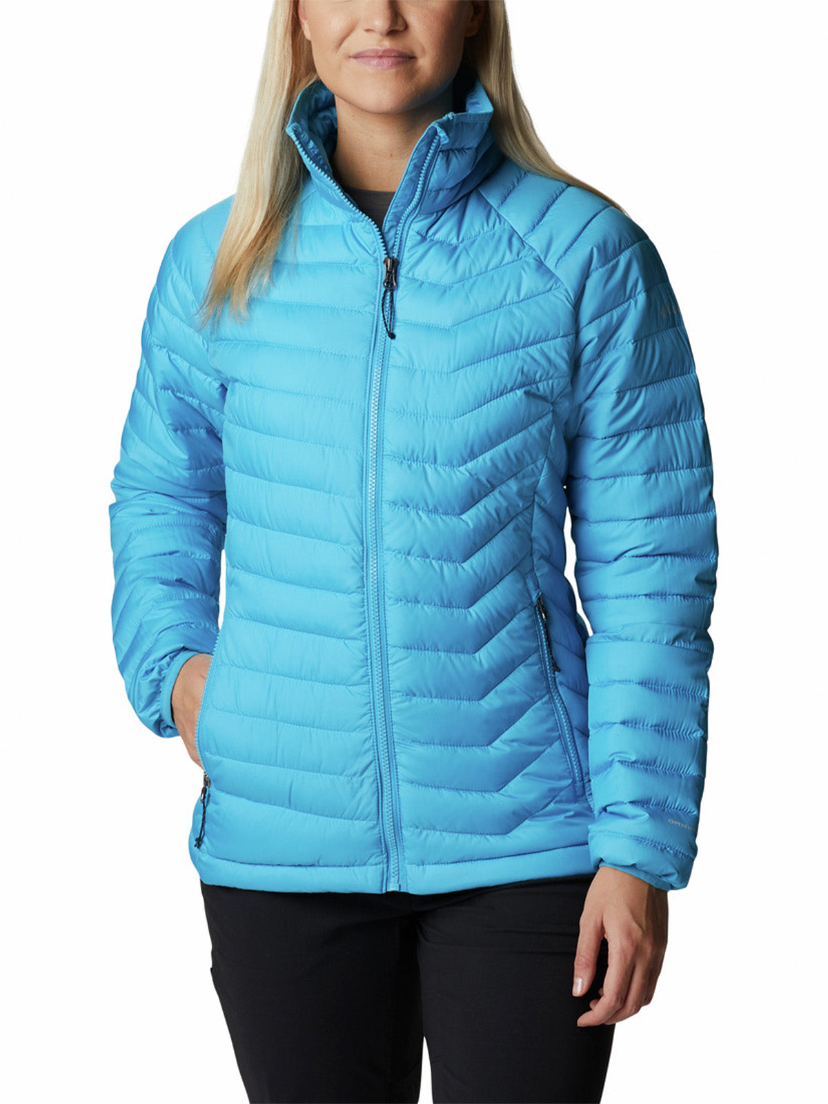 Parka Mujer Powder Lite Azul Columbia