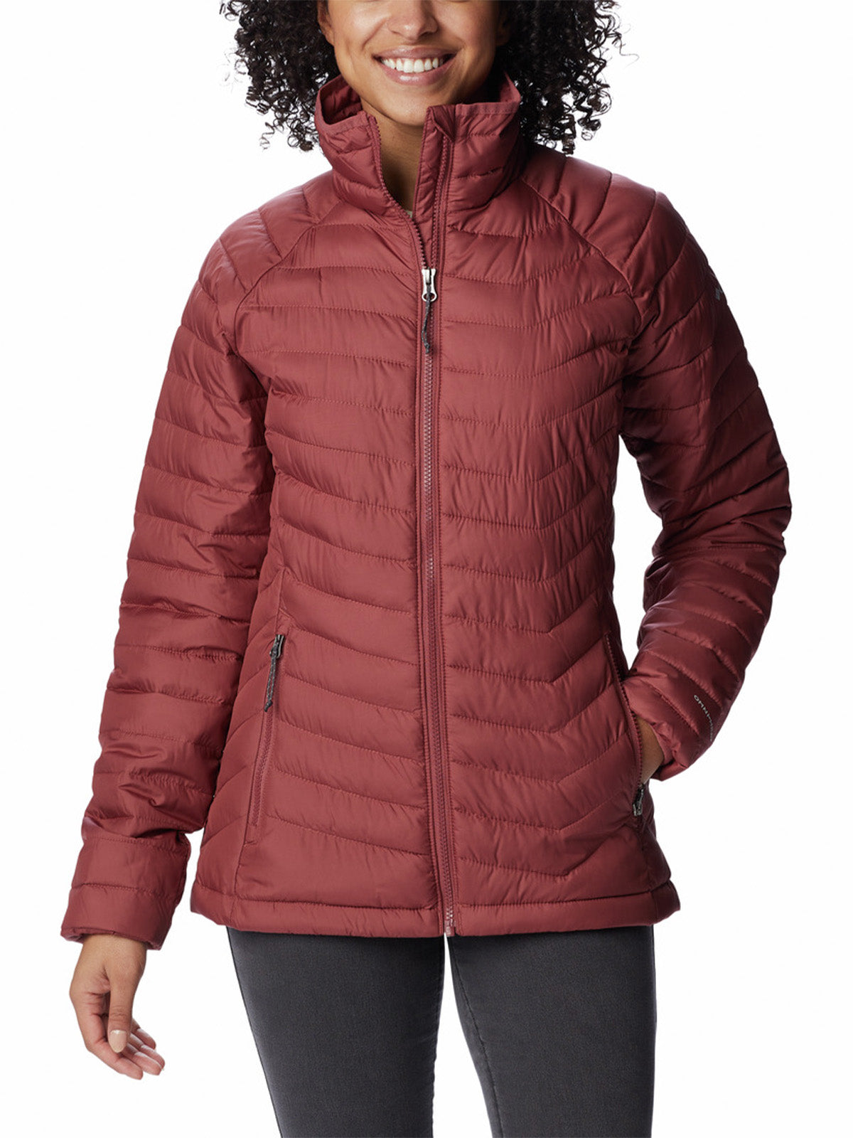Parka Mujer Powder Lite Rojo Columbia