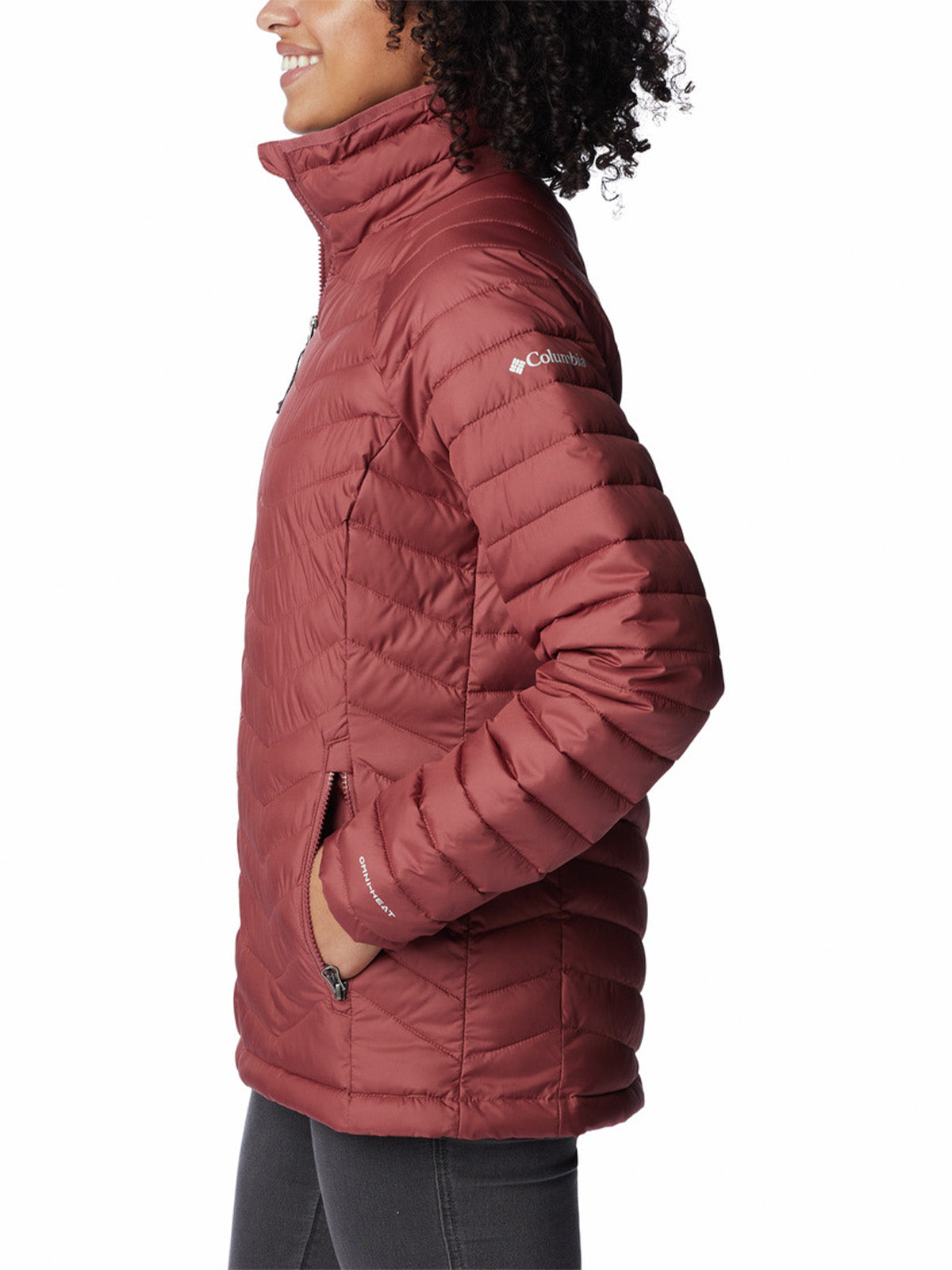 Parka Mujer Powder Lite Rojo Columbia