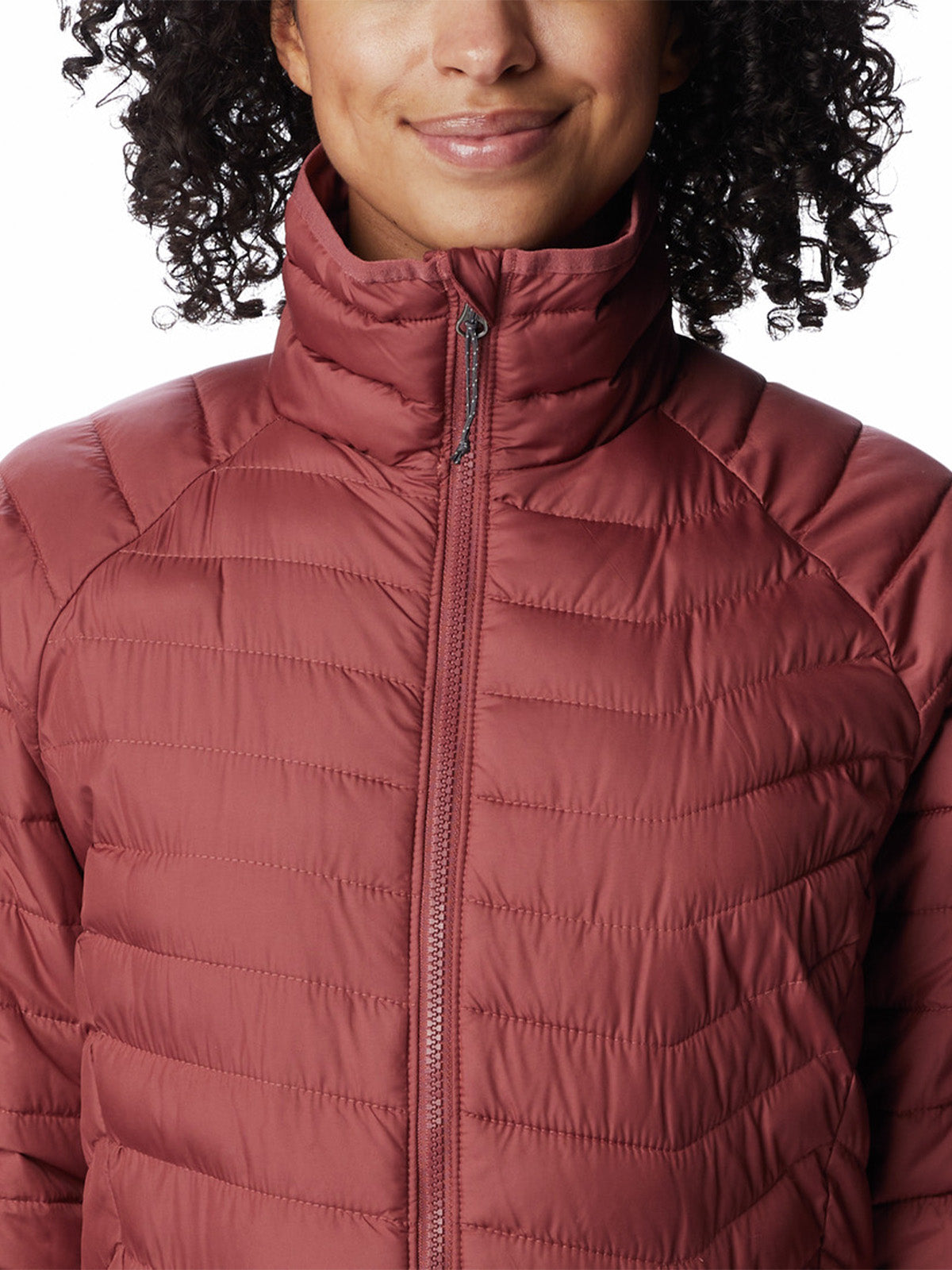 Parka Mujer Powder Lite Rojo Columbia