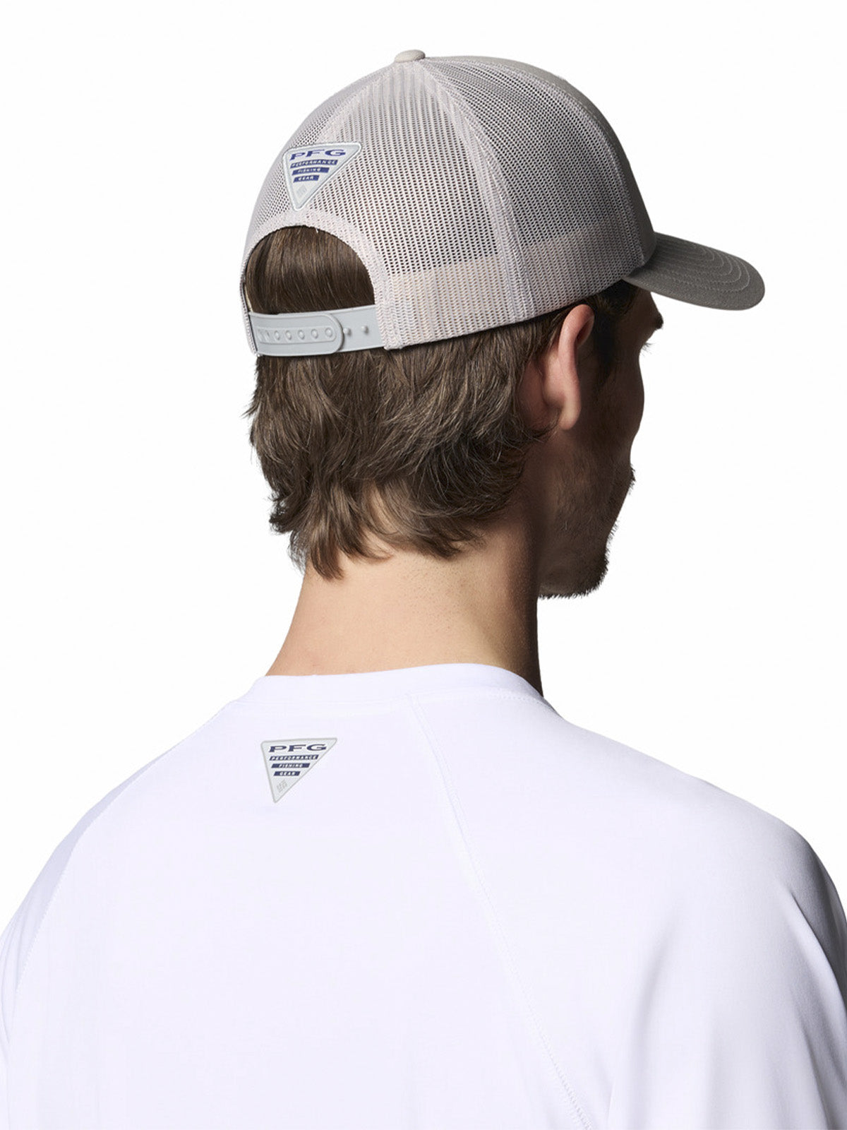 Jockey Unisex PFG Mesh Blanco Columbia