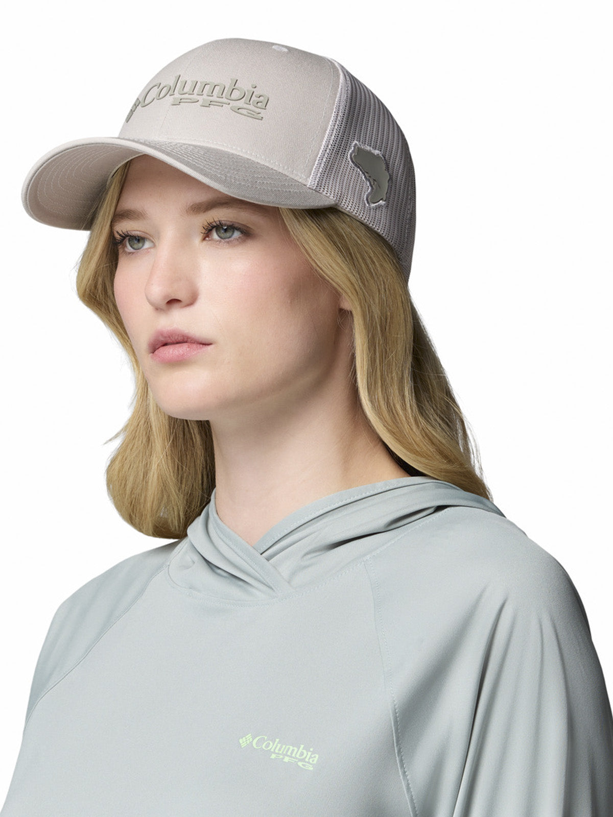 Jockey Unisex PFG Mesh Blanco Columbia