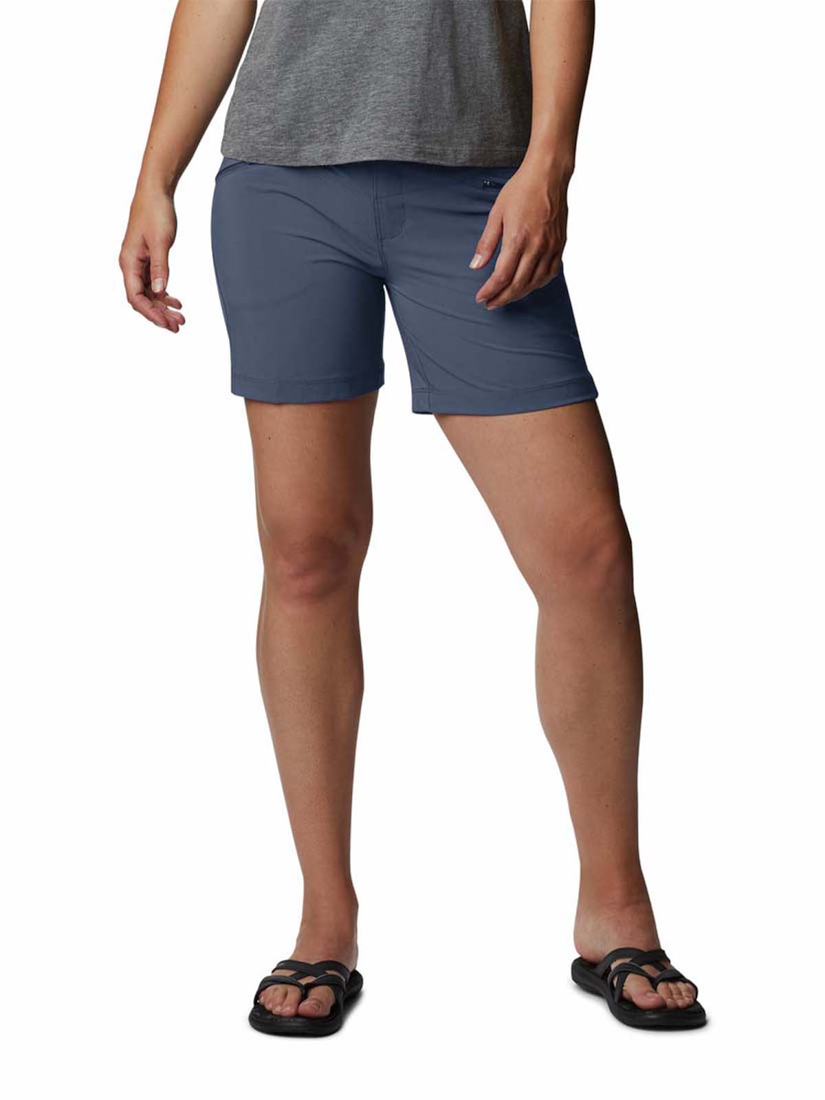 Short Mujer Peak To Point Azul Columbia