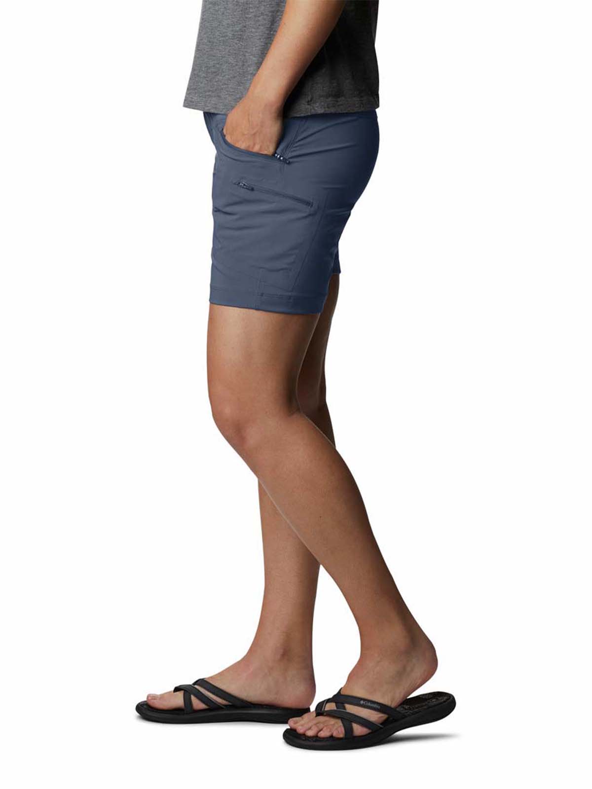 Short Mujer Peak To Point Azul Columbia