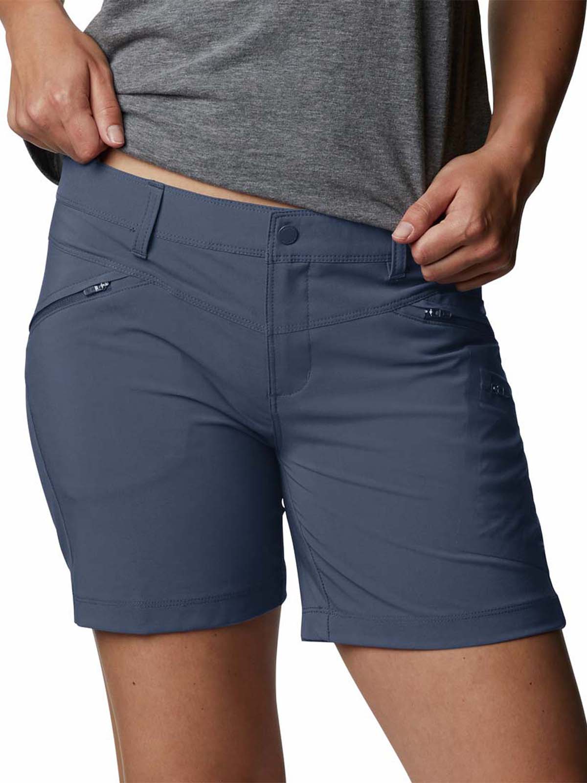 Short Mujer Peak To Point Azul Columbia