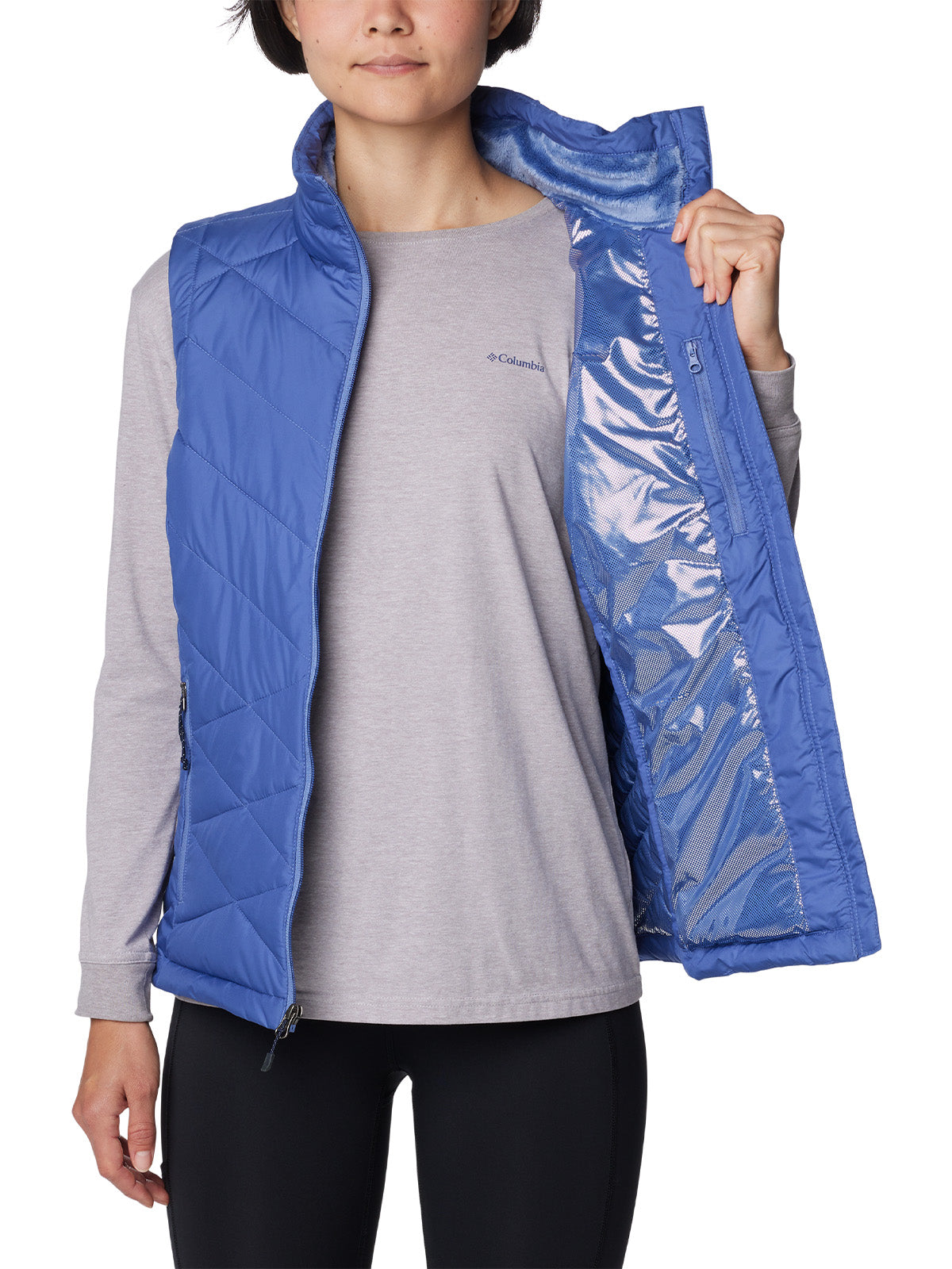 Parka Sin Mangas Mujer Heavenly Azul Columbia