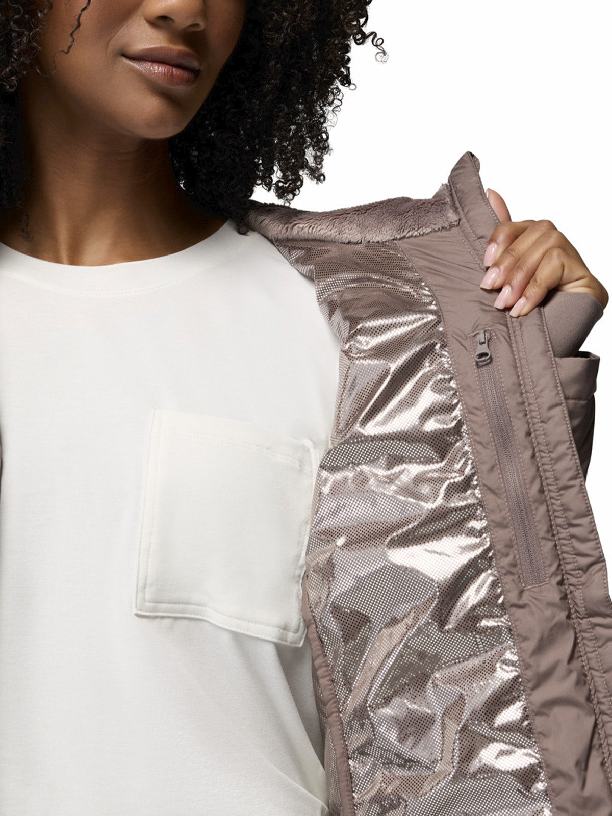 Parka Mujer Heavenly Hdd Gris Columbia