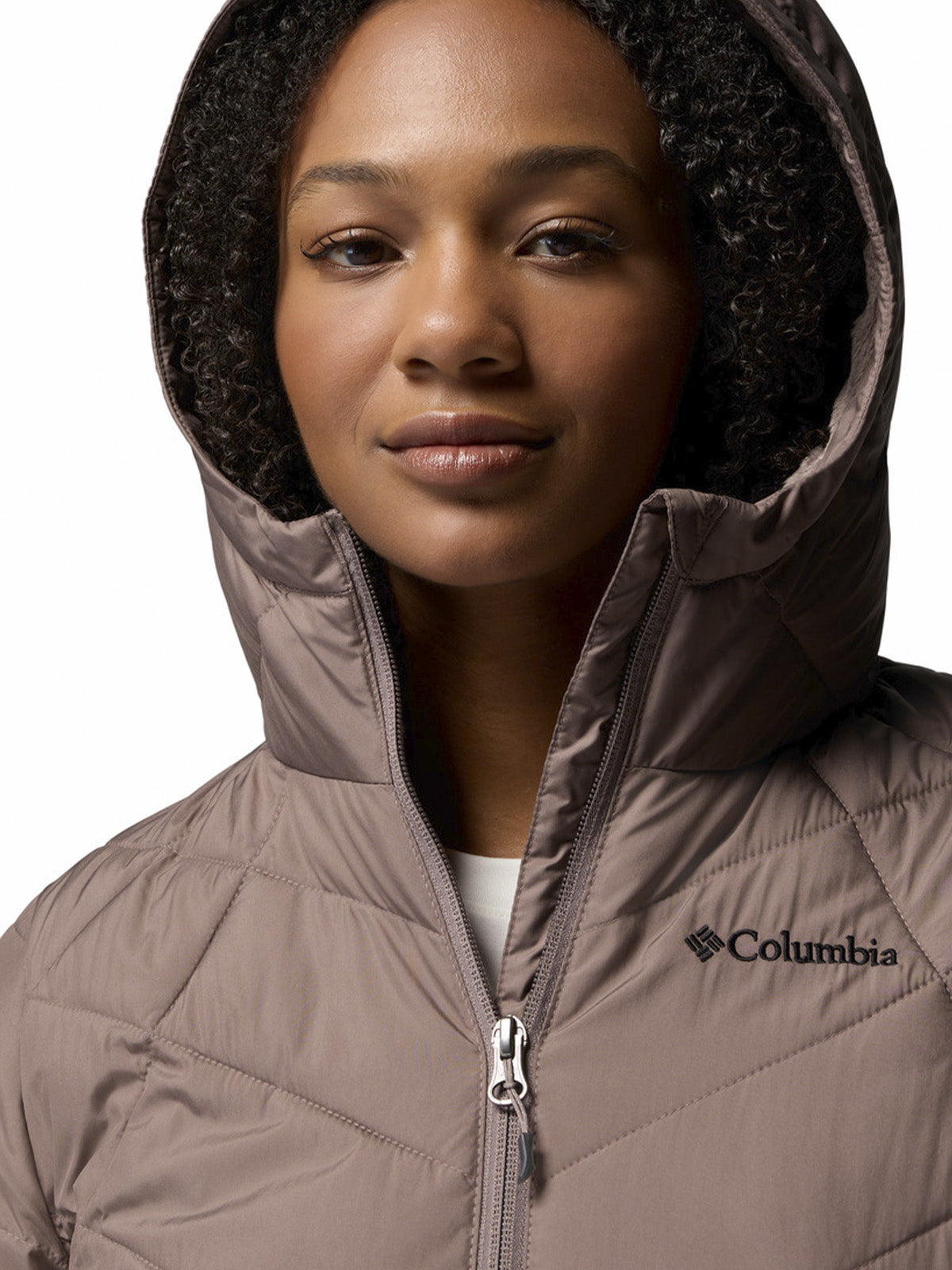 Parka Mujer Heavenly Hdd Gris Columbia
