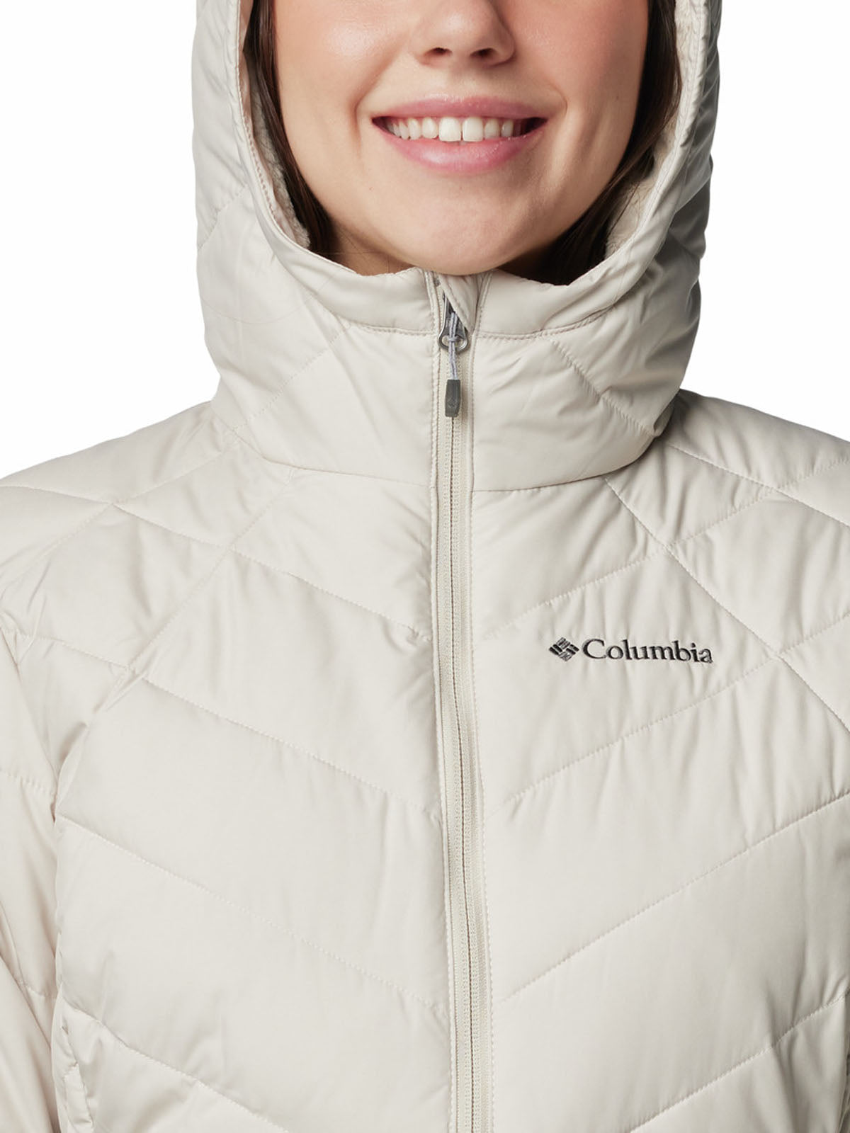 Parka Mujer Heavenly Gris Columbia