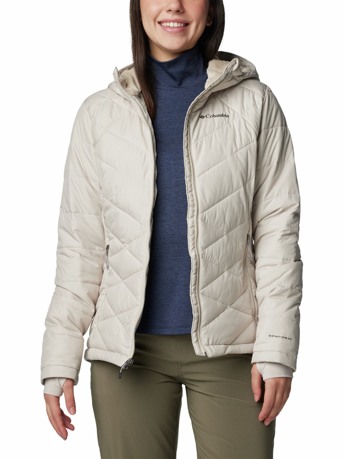 Parka Mujer Heavenly Gris Columbia