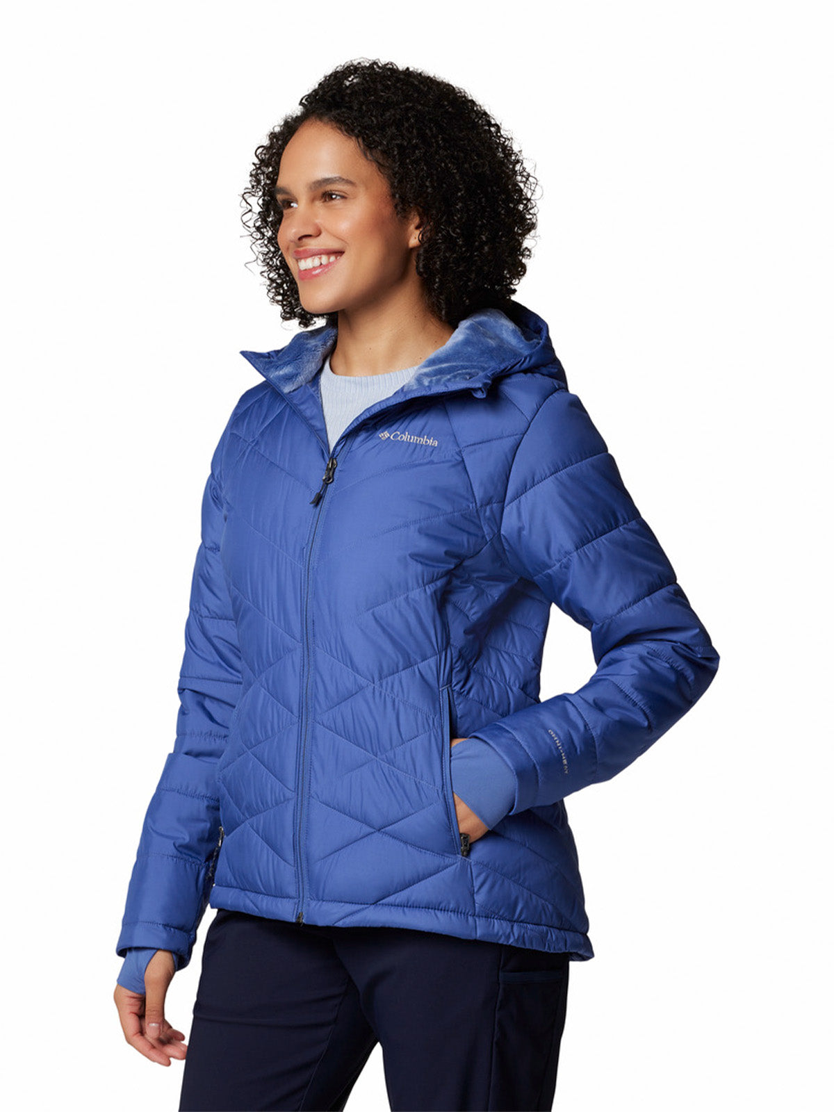 Parka Mujer Heavenly Azul Columbia