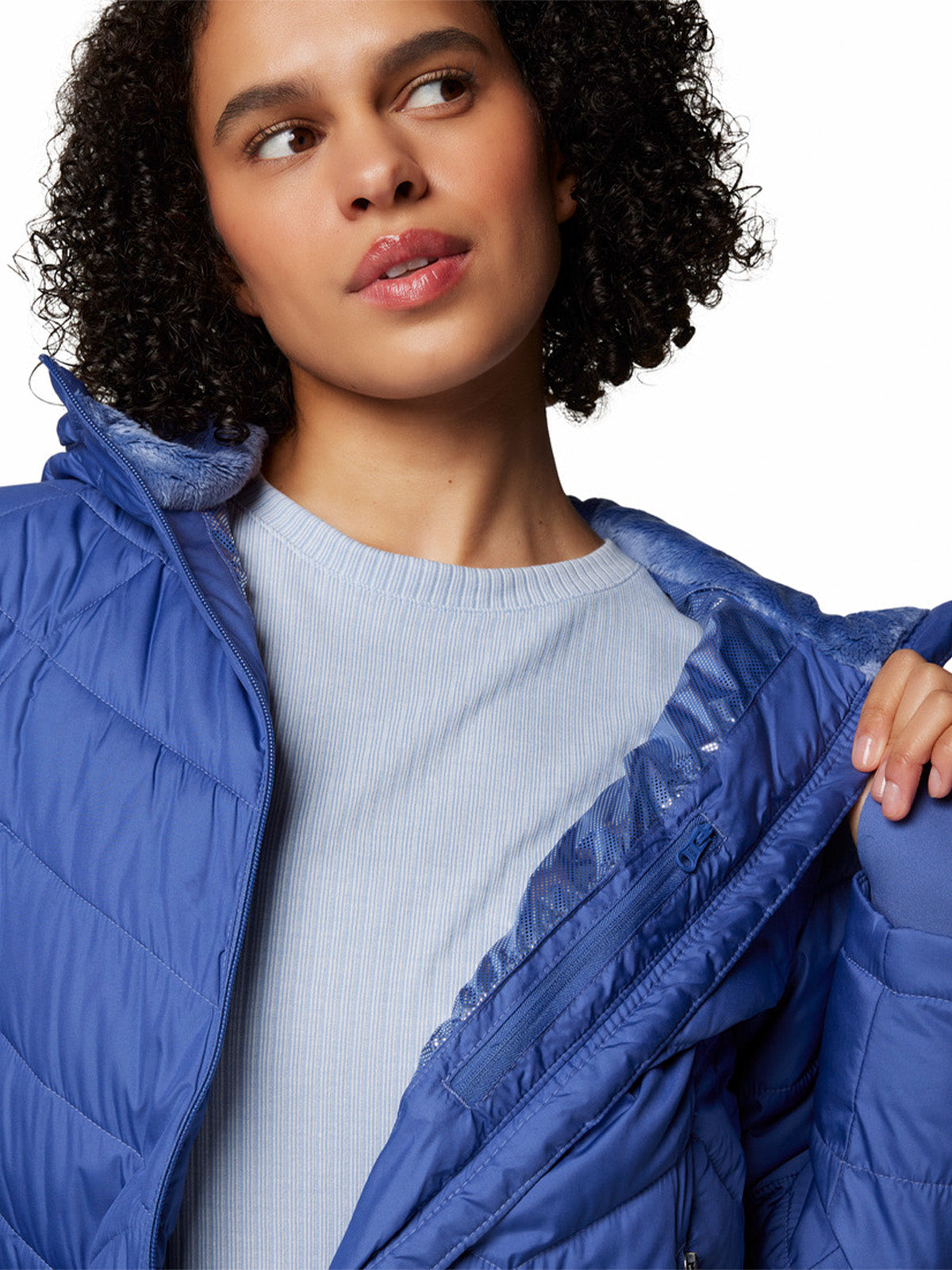 Parka Mujer Heavenly Azul Columbia