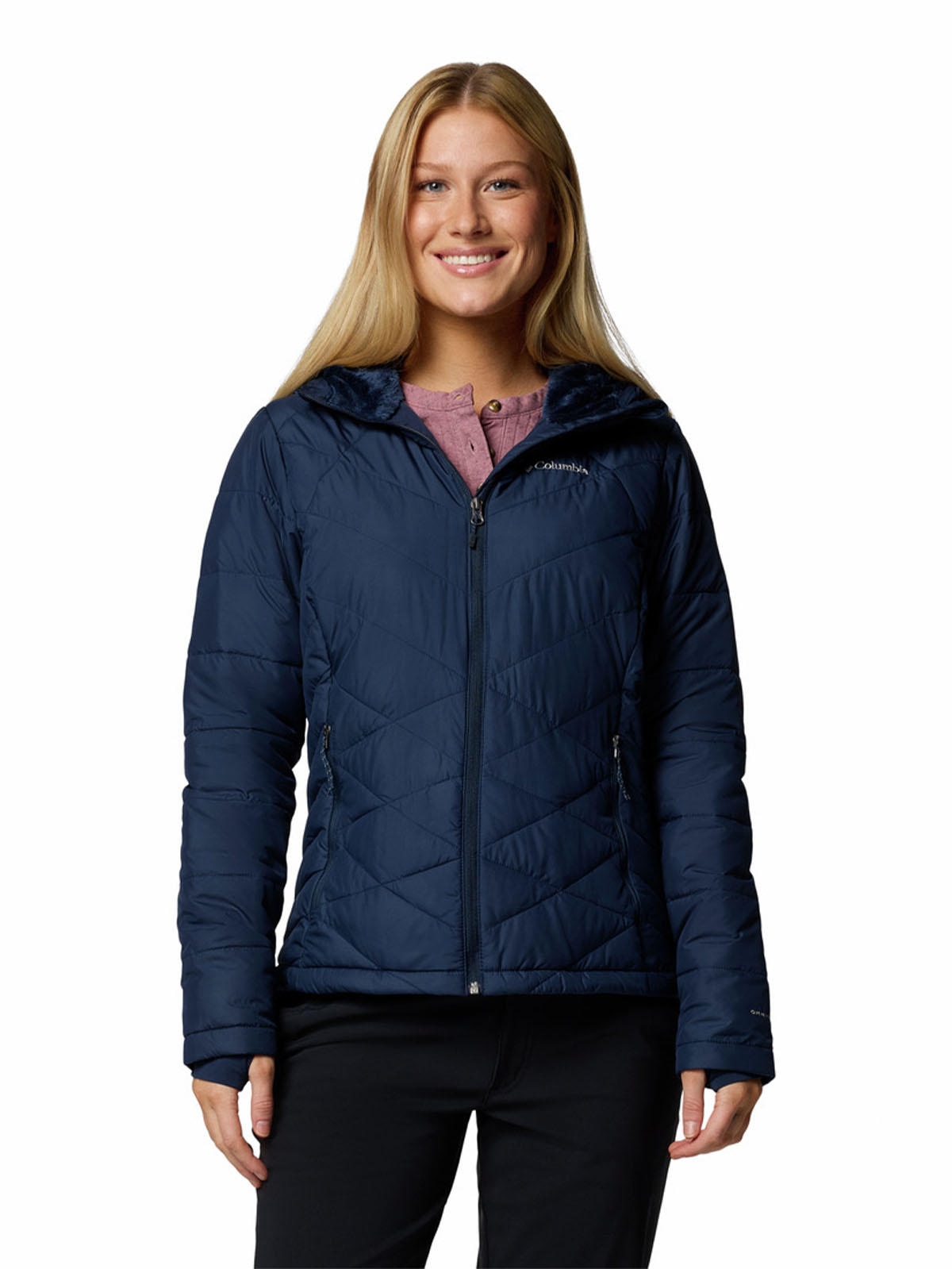 Parka Mujer Heavenly Azul Columbia