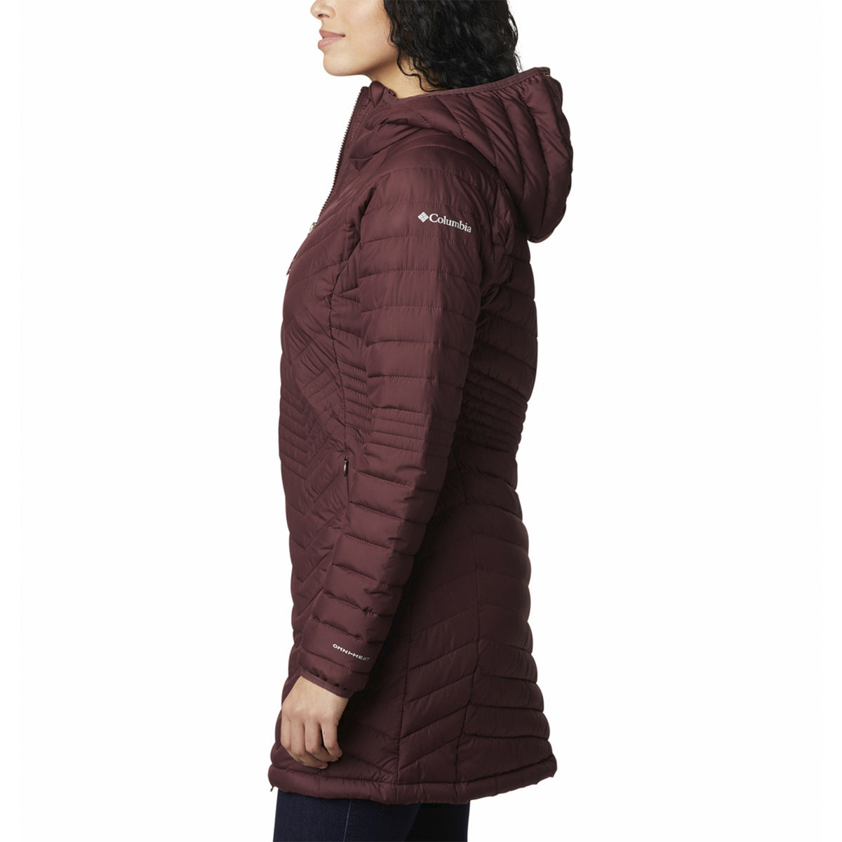 Parka Mujer Powder Lite Mid Morado Columbia