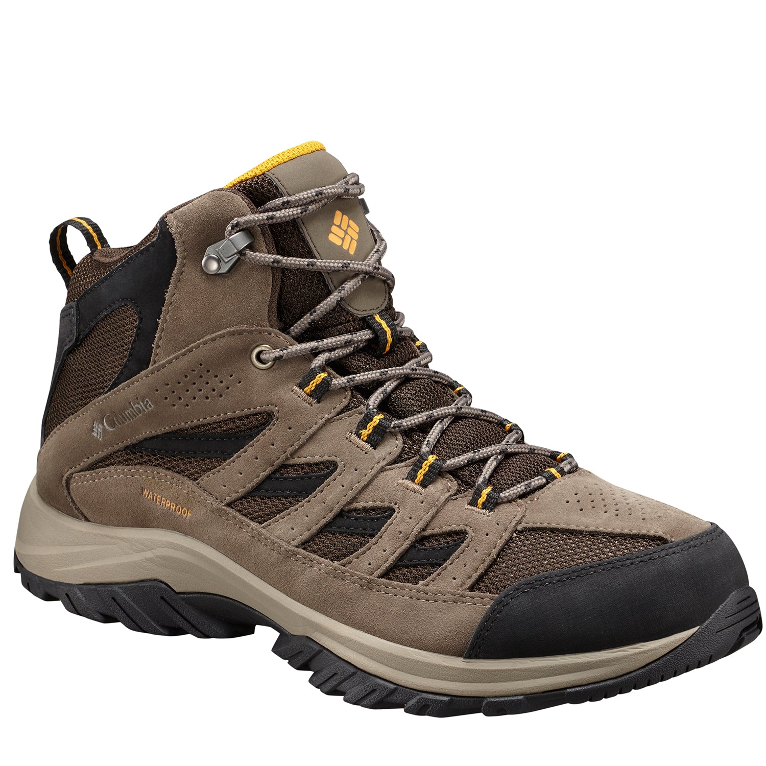 Botín Hombre Crestwood Mid Waterproof Café Columbia