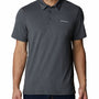 Polera Manga Corta Hombre Tech Trail Gris Columbia