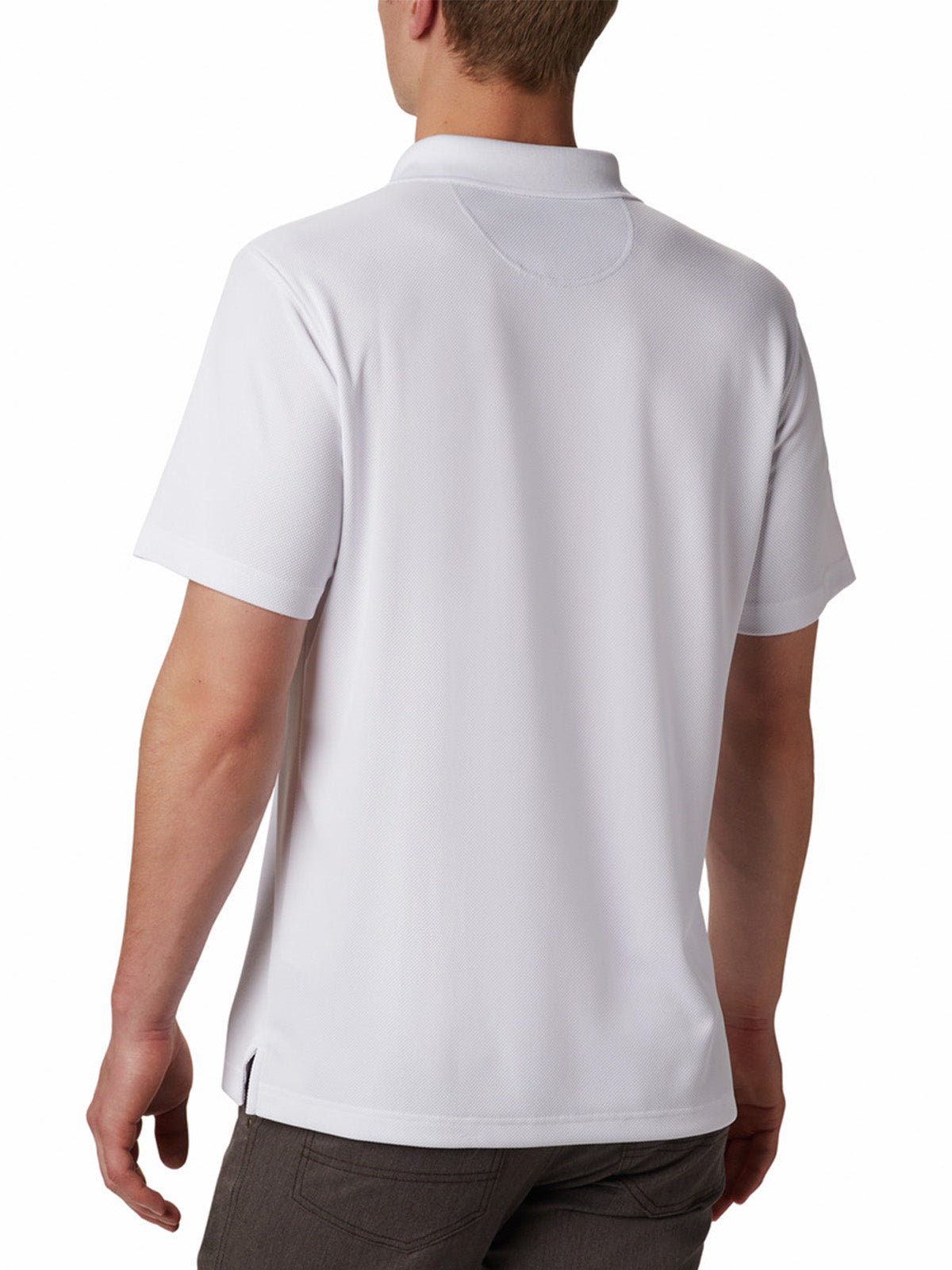 Polera Manga Corta Hombre Utilizer Blanco Columbia