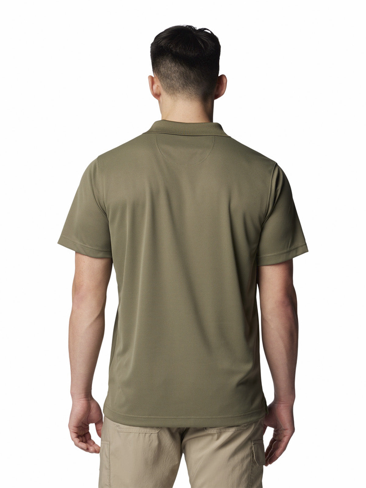 Polera Manga Corta Hombre Utilizer Polo Verde Columbia