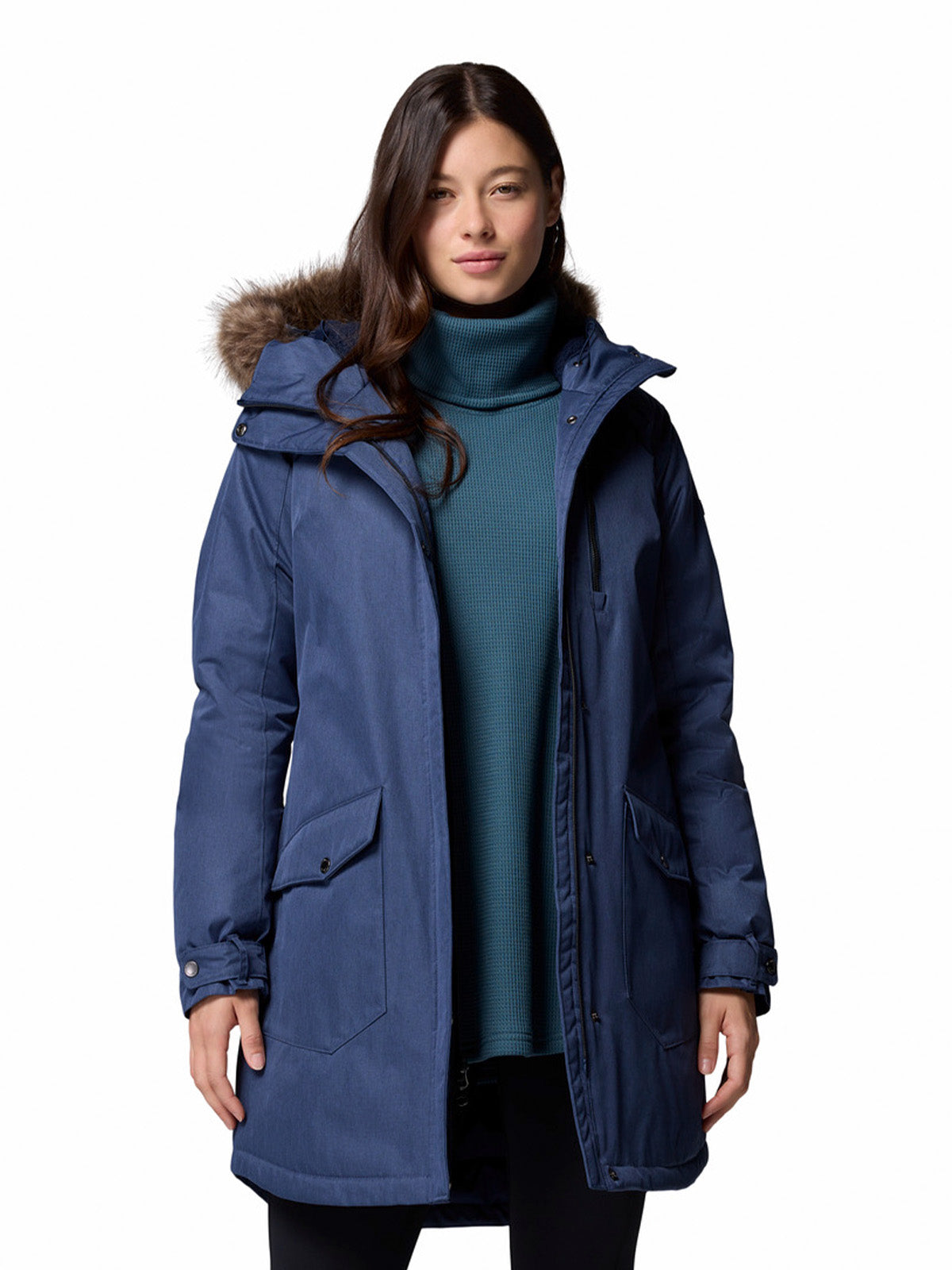 Parka Mujer Suttle Mountain Azul Columbia
