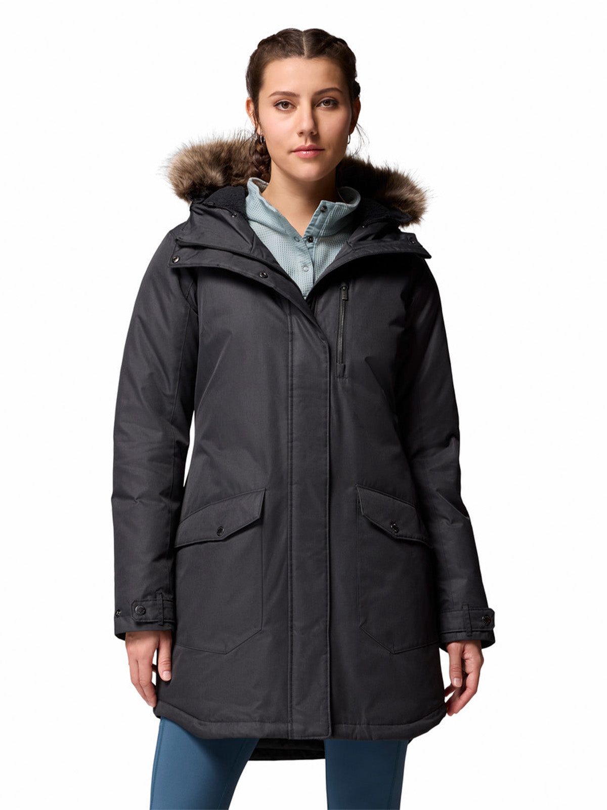 Parka Mujer Suttle Mountain Negro Columbia