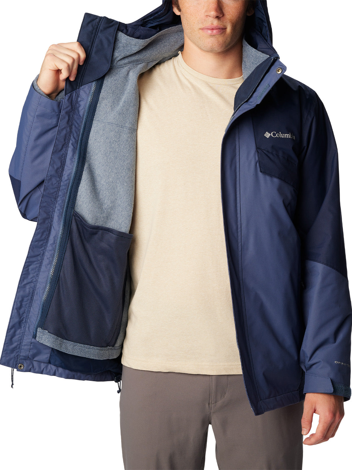 Parka Hombre Bugaboo II Azul Columbia