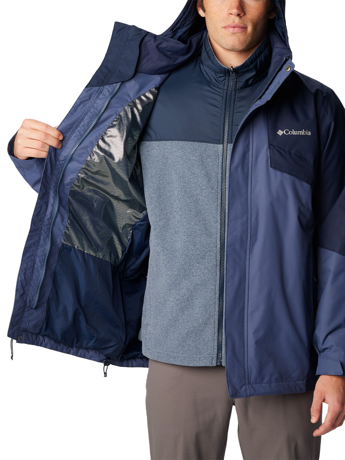 Parka Hombre Bugaboo II Azul Columbia