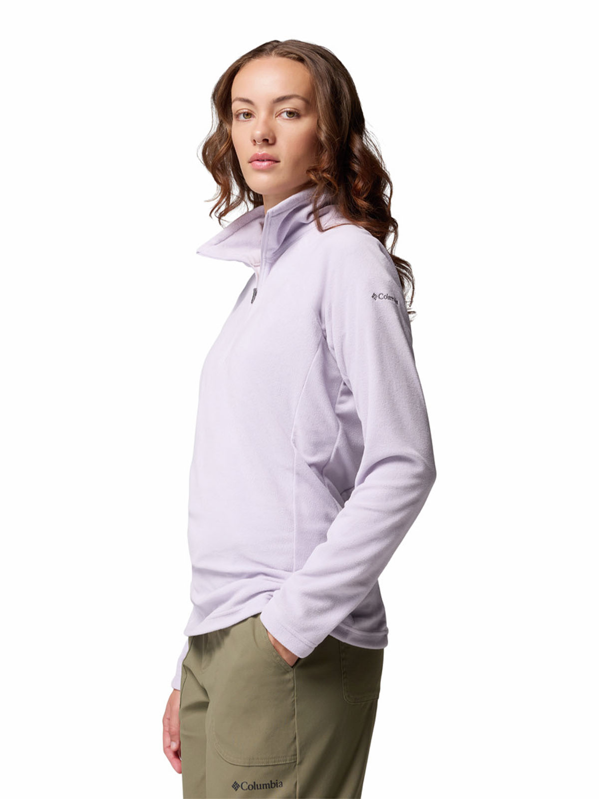 Polar Mujer Glacial IV Half Zip Morado Columbia