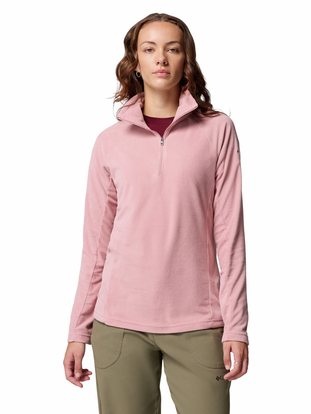 Polar Mujer Glacial IV Half Zip Rosado Columbia