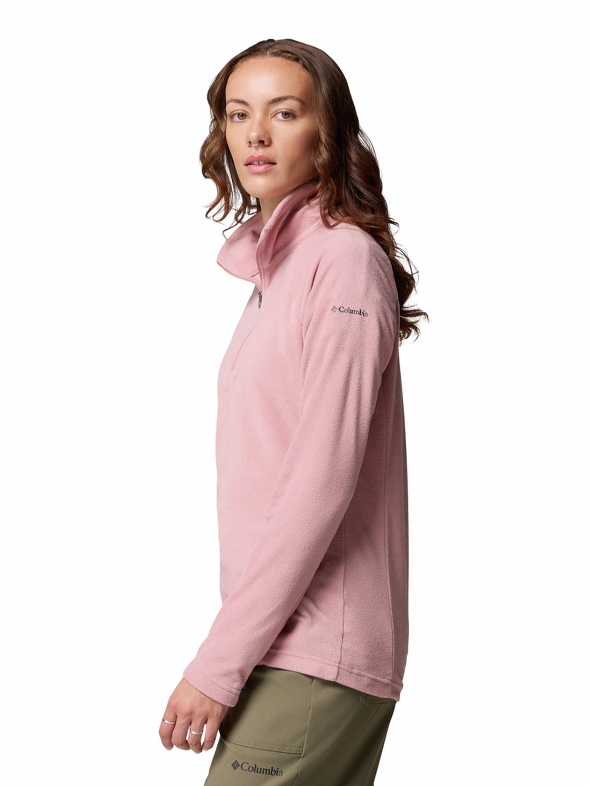 Polar Mujer Glacial IV Half Zip Rosado Columbia