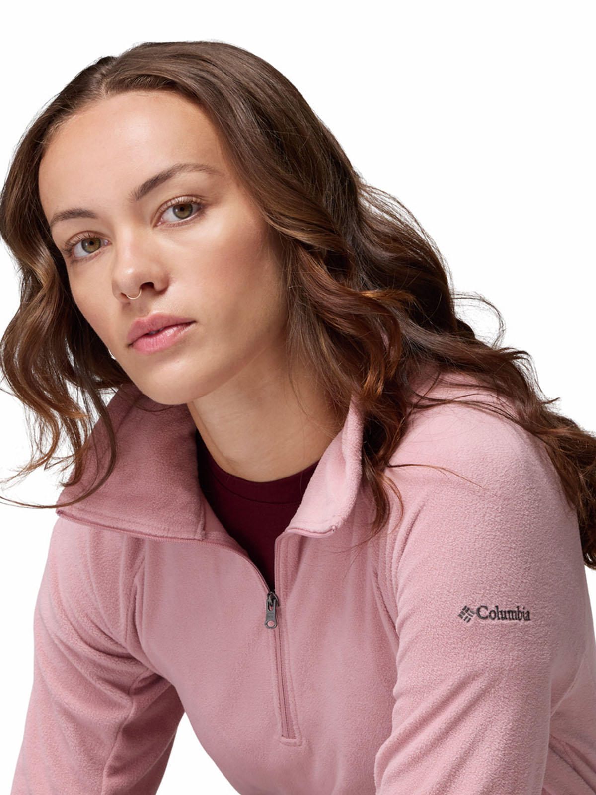 Polar Mujer Glacial IV Half Zip Rosado Columbia