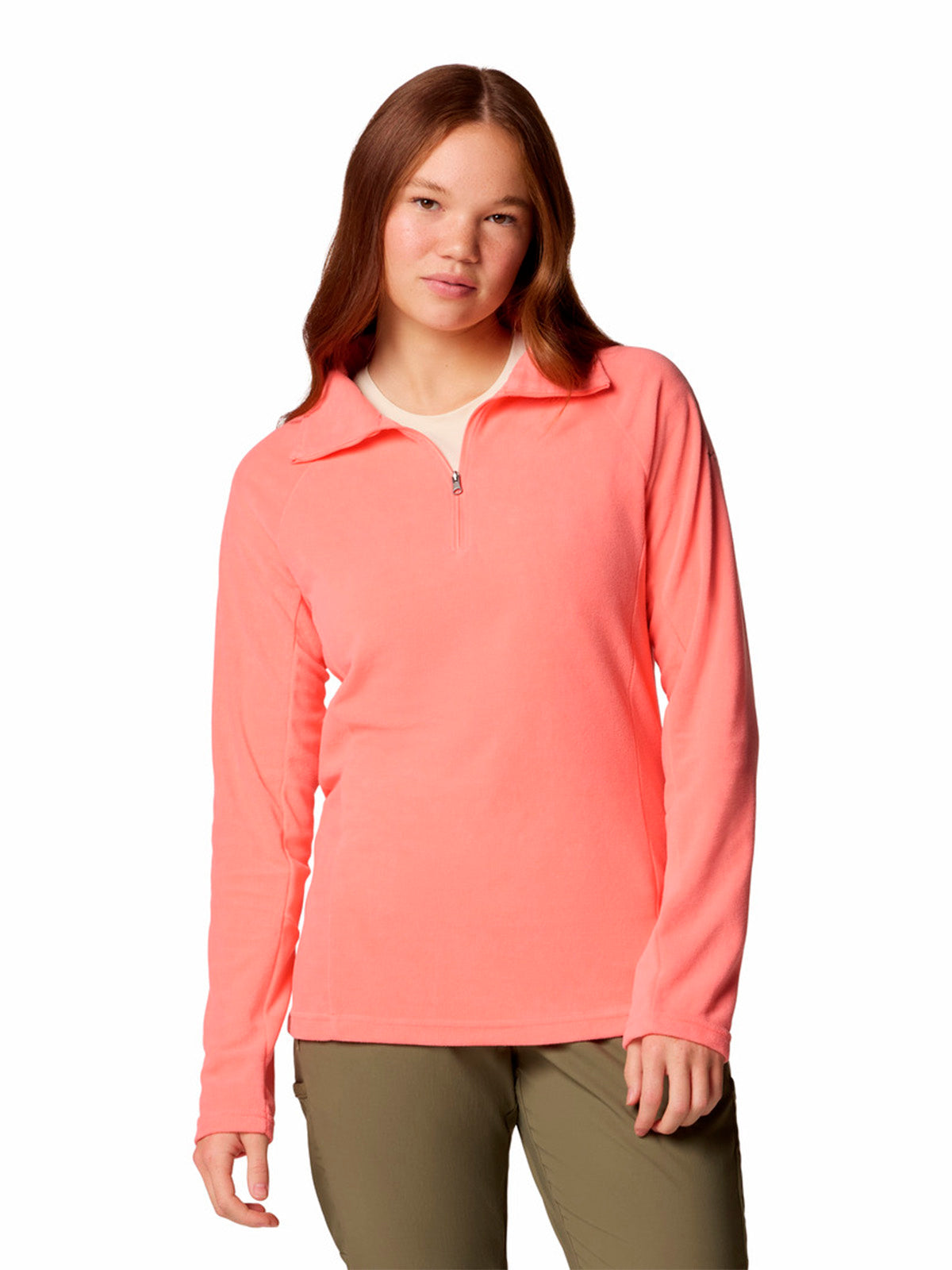 Polar Mujer Glacial IV 1/2 Zip Rosado Columbia