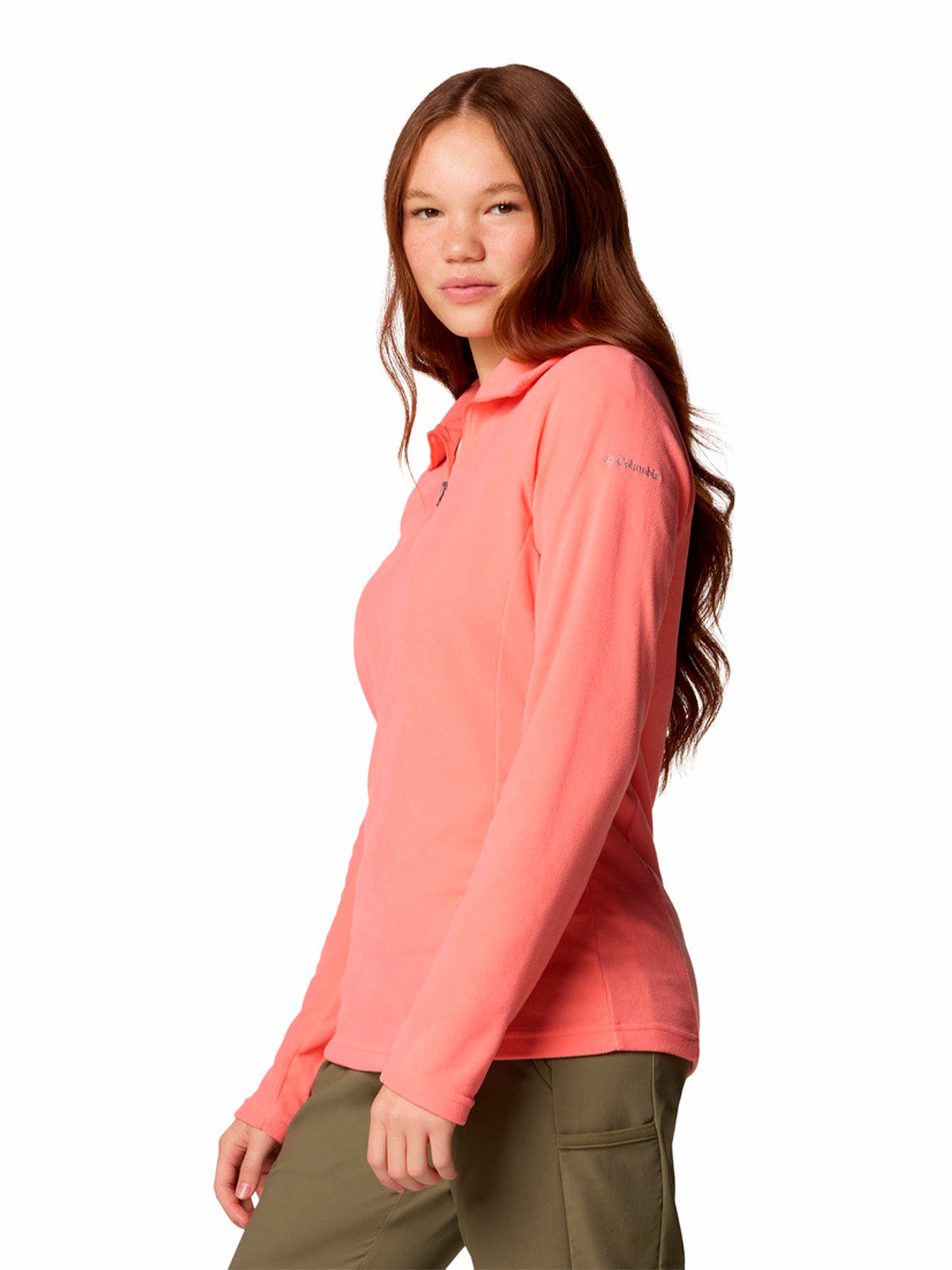 Polar Mujer Glacial IV 1/2 Zip Rosado Columbia