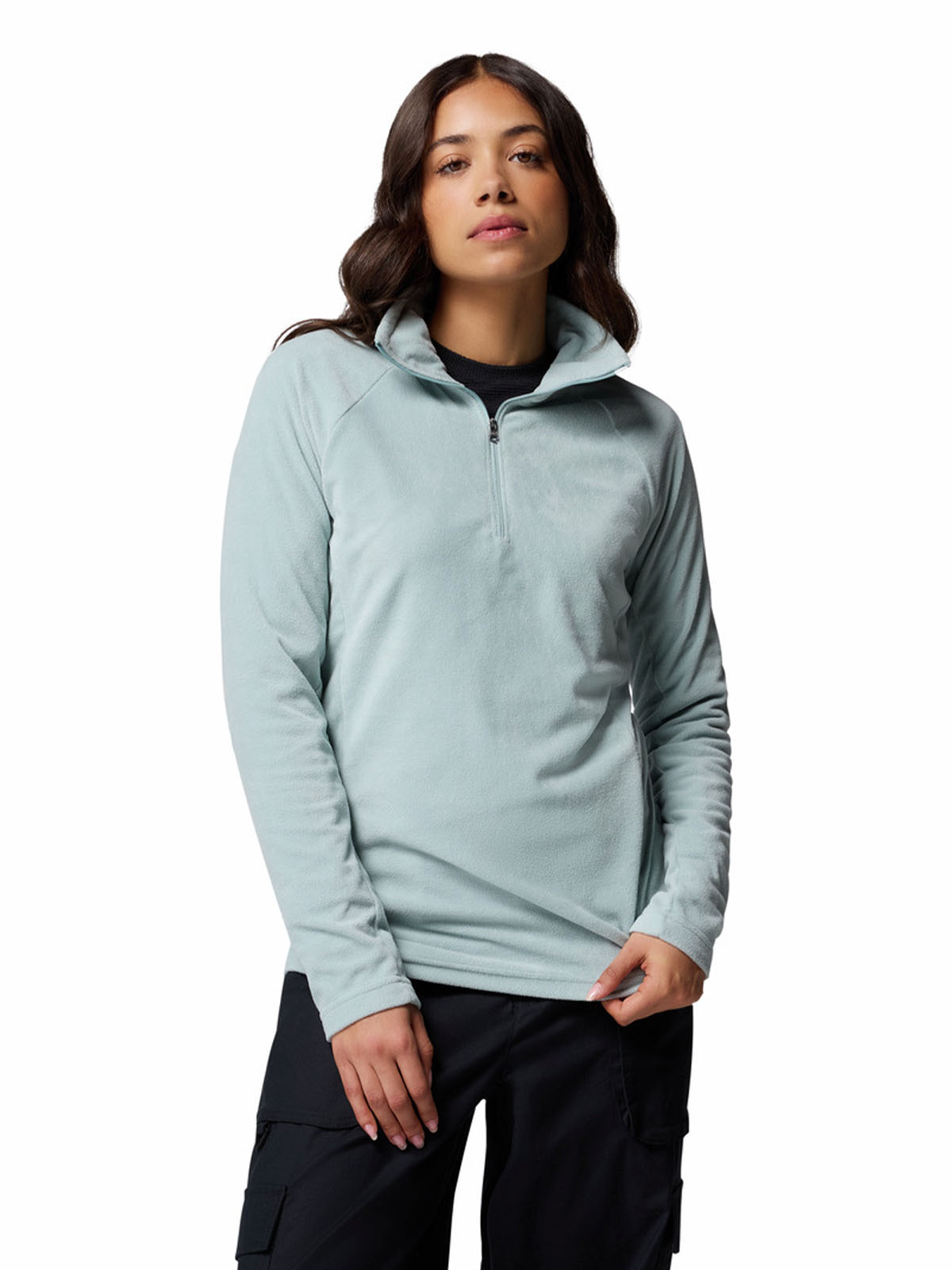 Polar Mujer Glacial IV Half Zip Celeste Columbia
