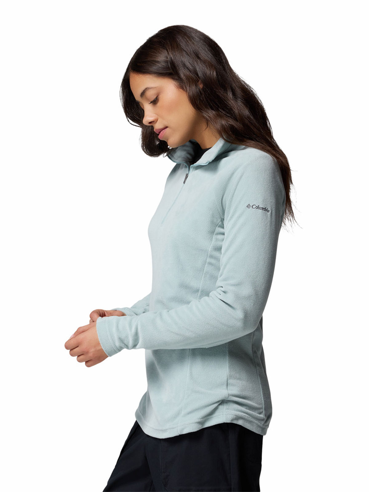 Polar Mujer Glacial IV Half Zip Celeste Columbia