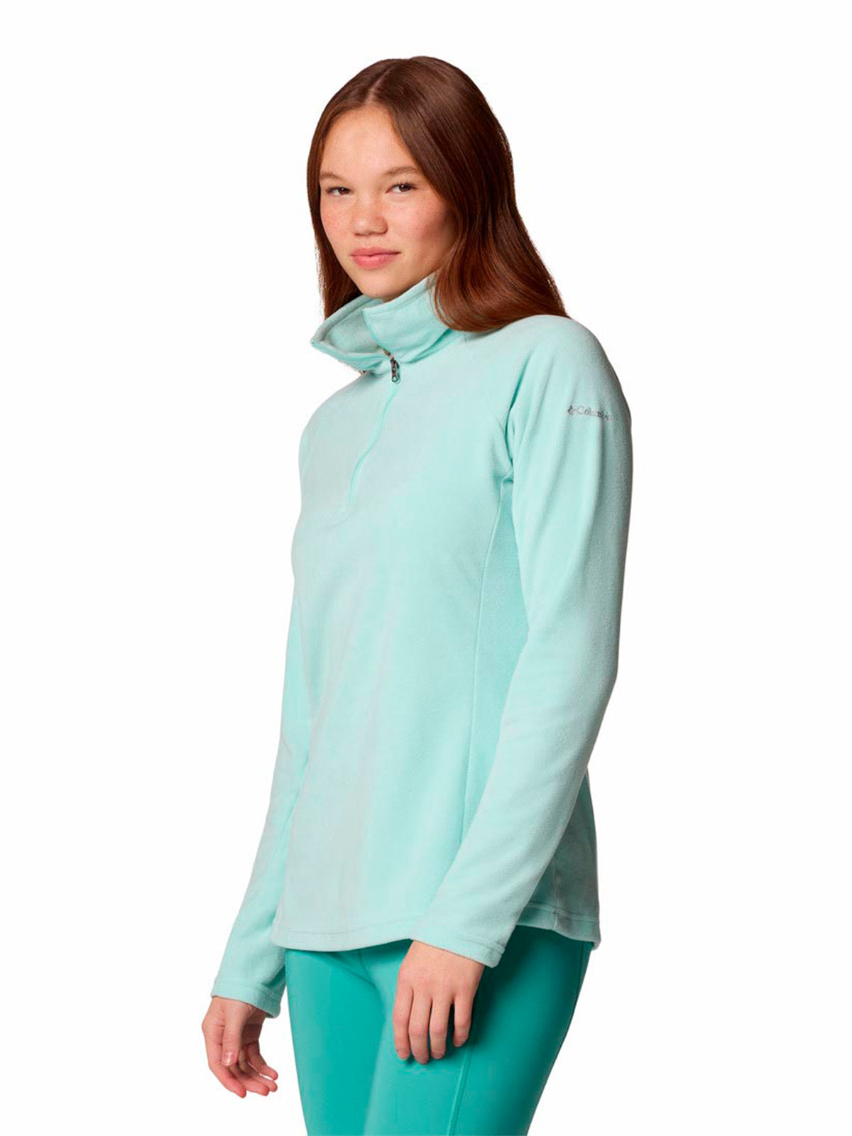 Polar Mujer Glacial IV 1/2 Zip Verde Columbia