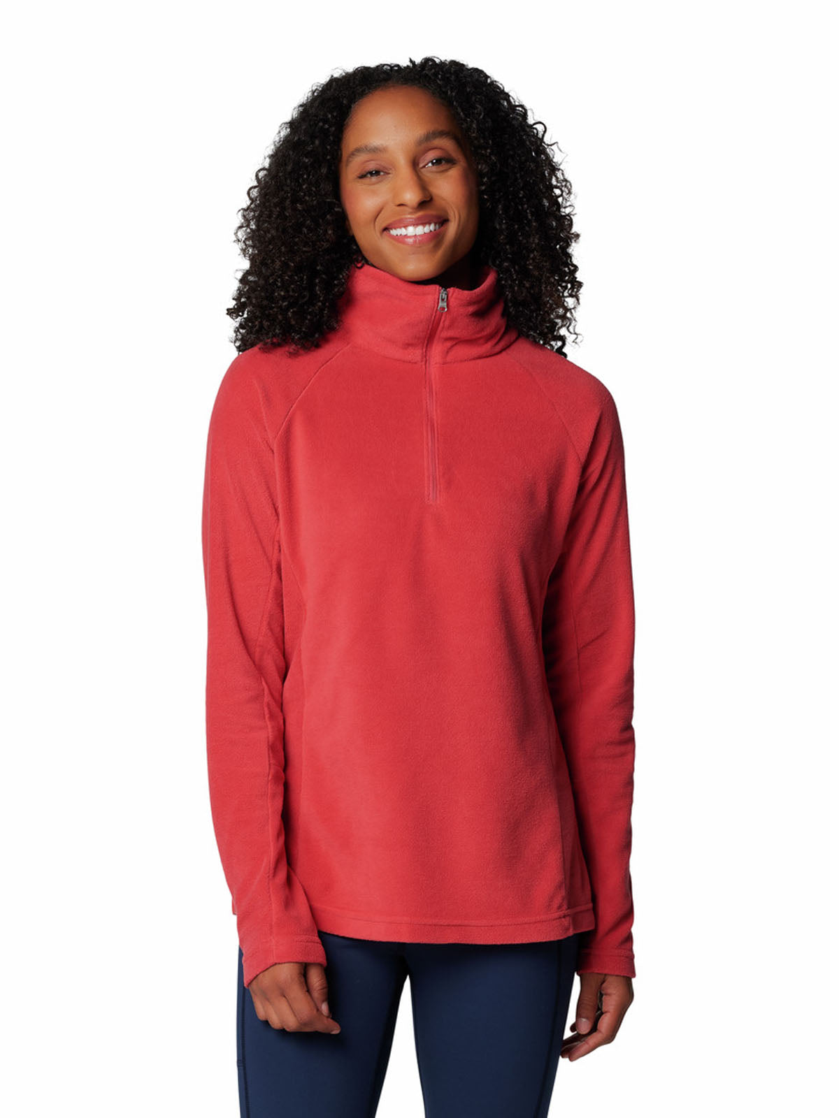 Polar Mujer Glacial IV 1/2 Zip Rojo Columbia