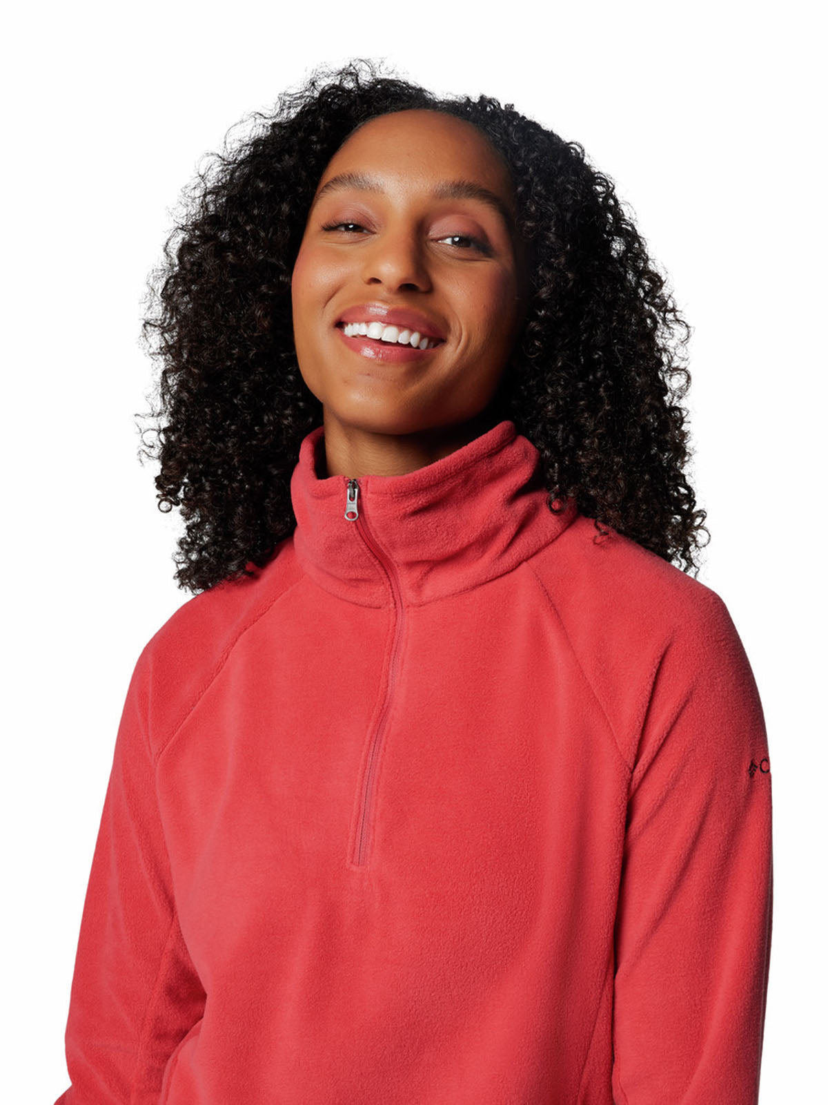 Polar Mujer Glacial IV 1/2 Zip Rojo Columbia