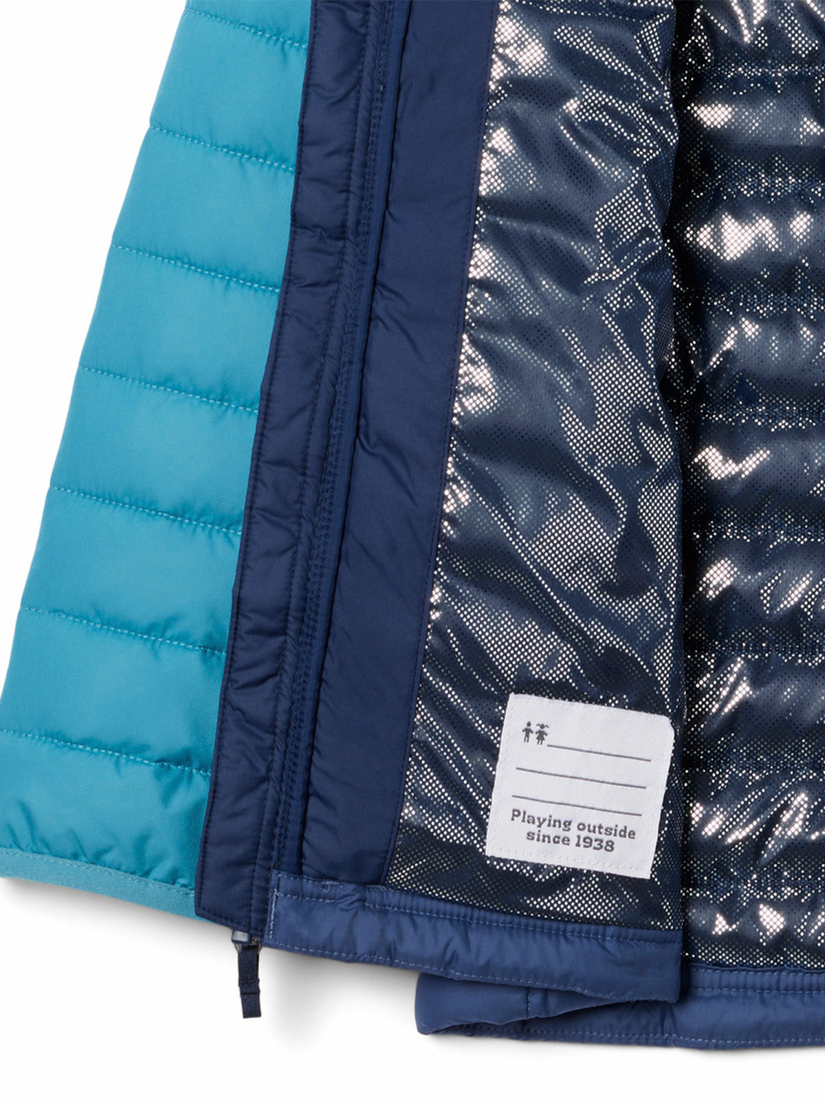 Parka Niño Powder Lite Azul Columbia