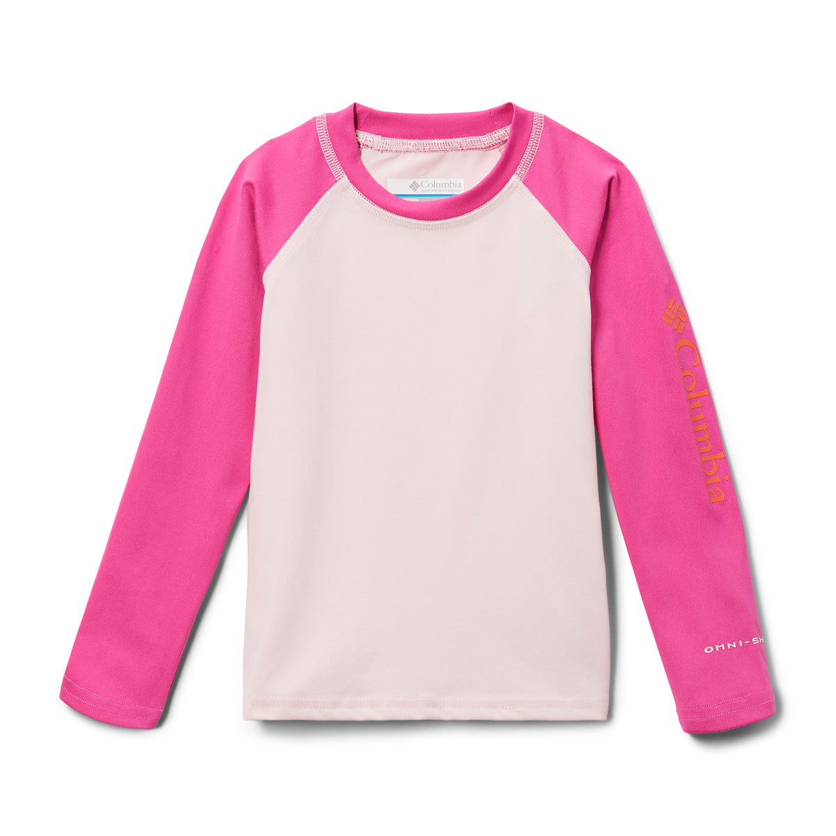 Polera Manga Larga Niña Sandy Shores Rosado Columbia